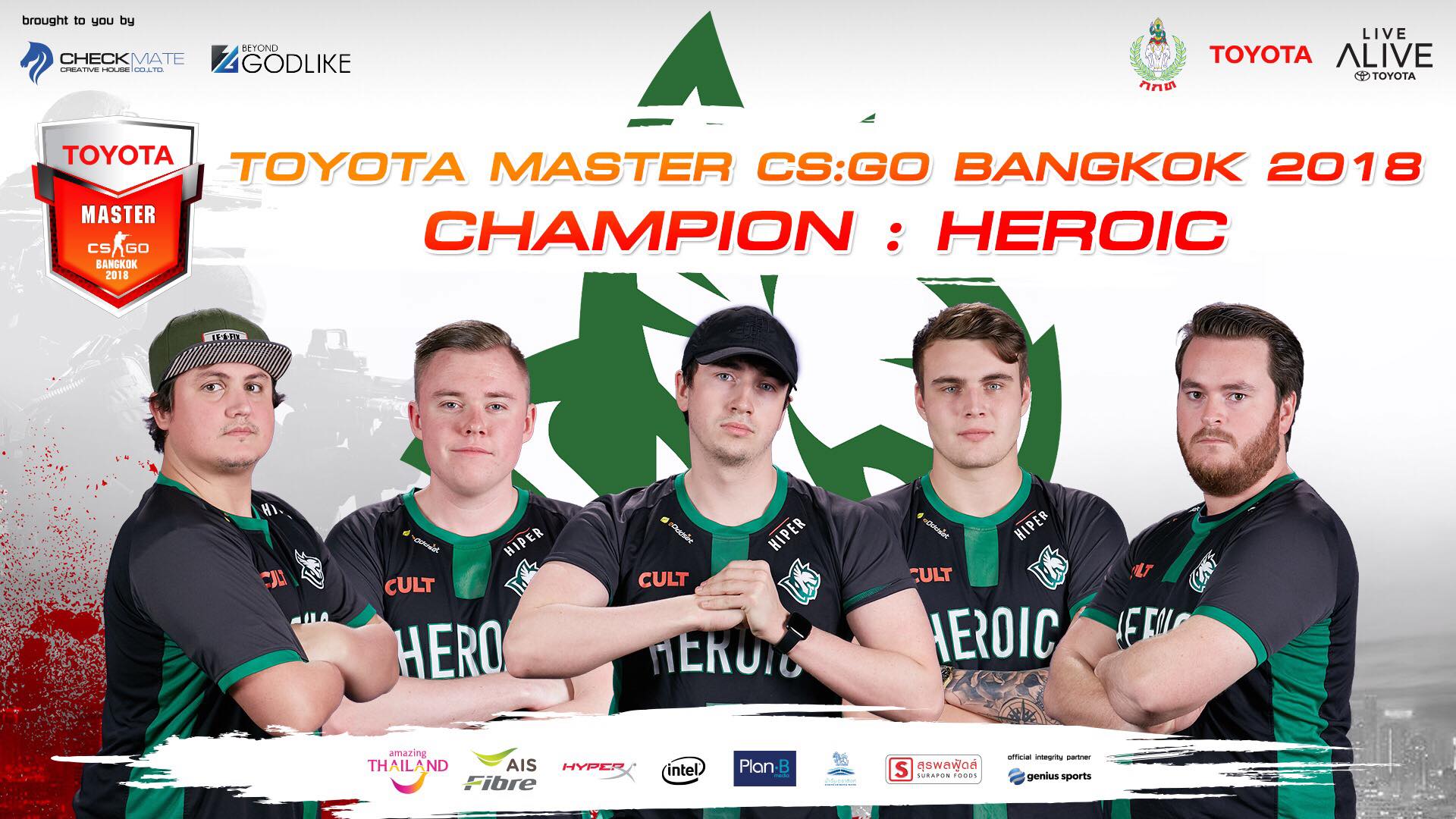TOYOTA MASTER CS:GO BANGKOK 2018... - TOYOTA Master CS:GO