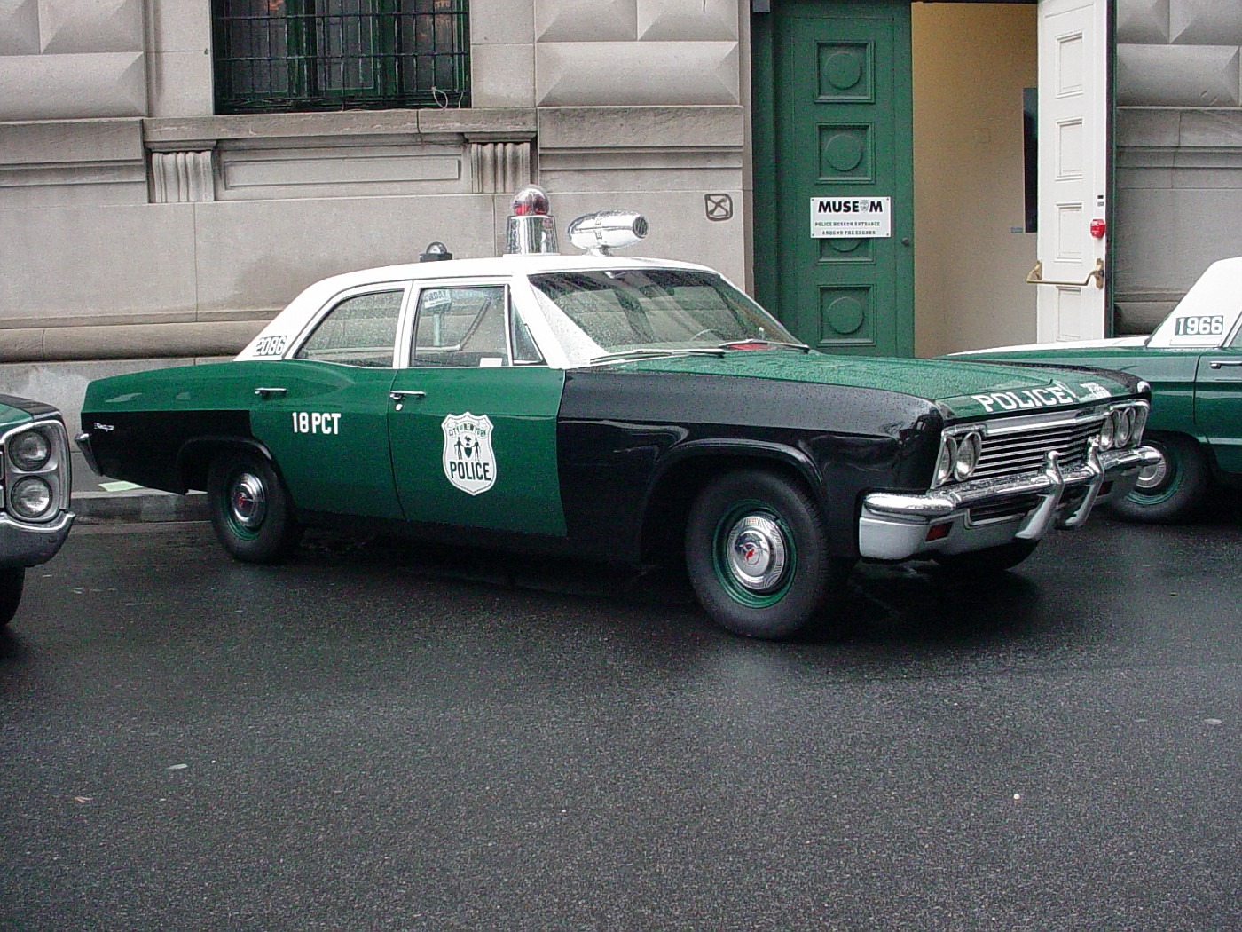 Favorite NYPD Cop Car: 1966 Chevrolet Biscayne