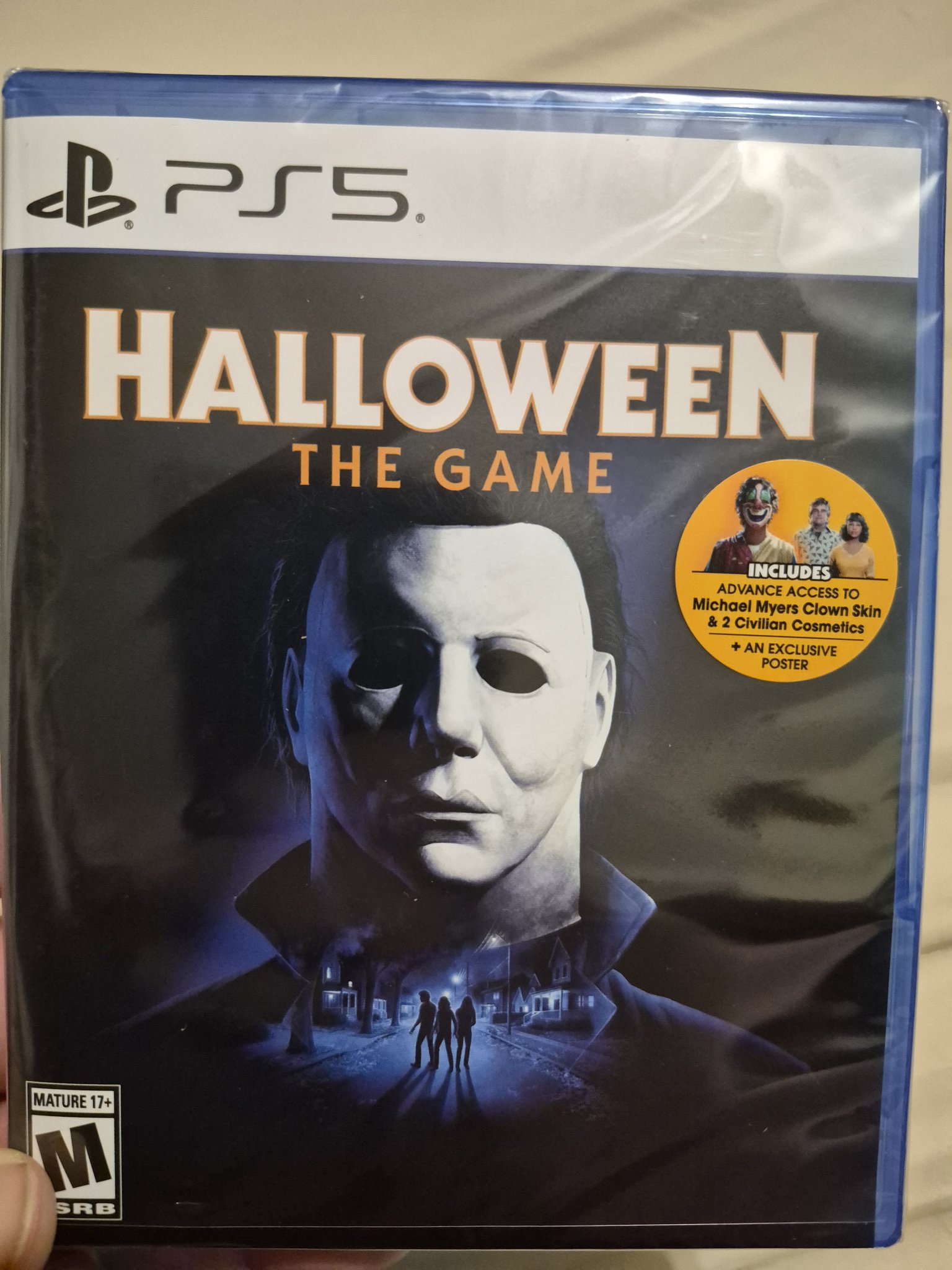 Gamestop preorder with preorder goodies. Exclusive poster and skins.