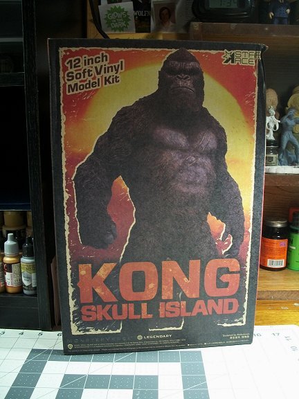 X-Plus Star Ace Kong Skull Island vinyl kit review