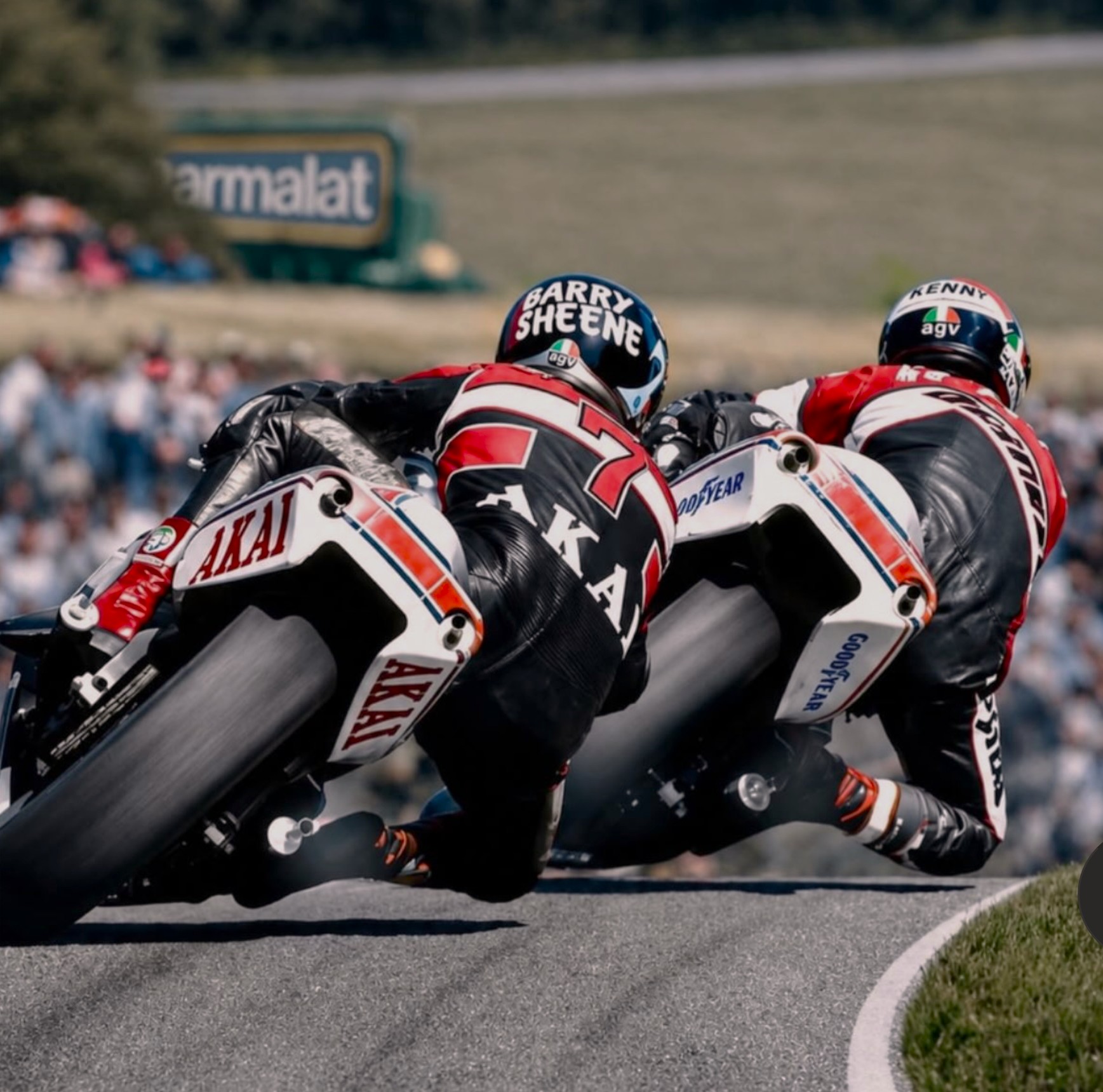 Scott Russell Kawasaki ZX7R 1992. #scottrusssell #kawasaki #superbike