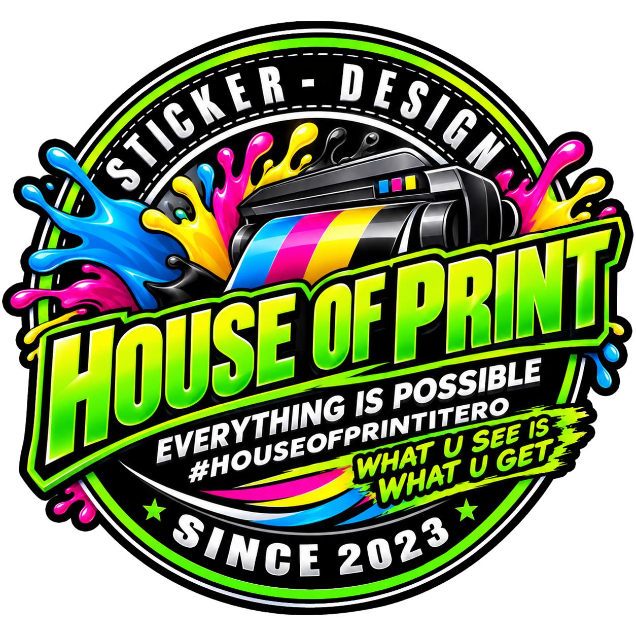 #ecosolventprinter #TransparentStickers #repeat client orders 80 inches ...