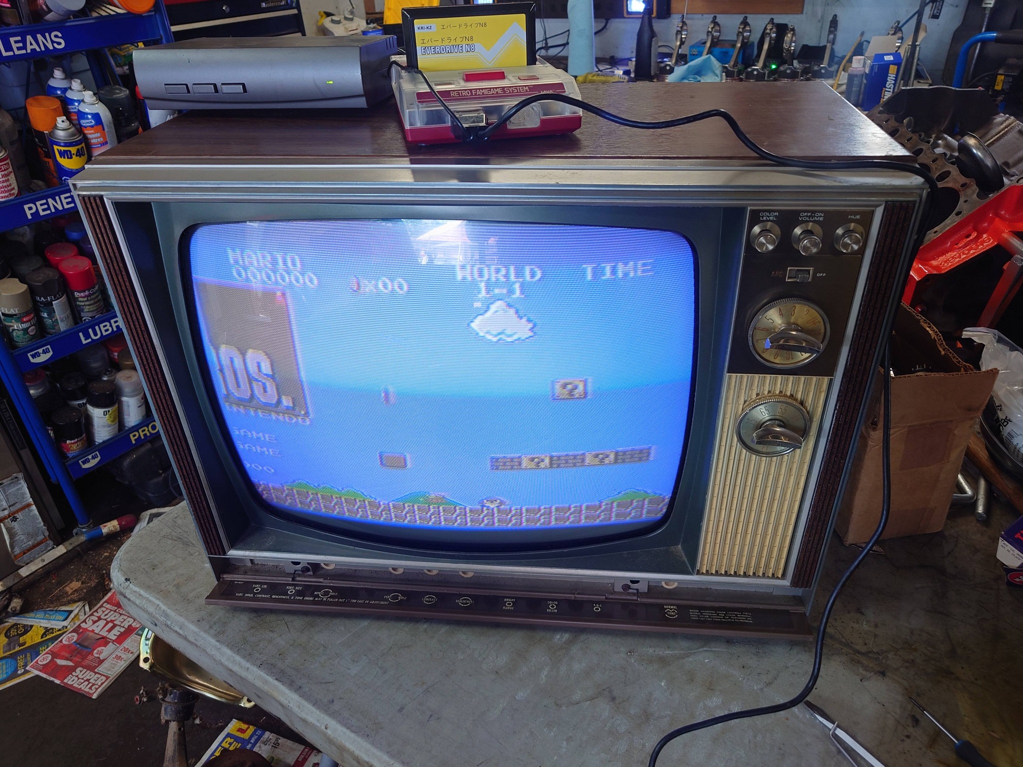 Restoring 1976 Zenith Chromacolor II TV