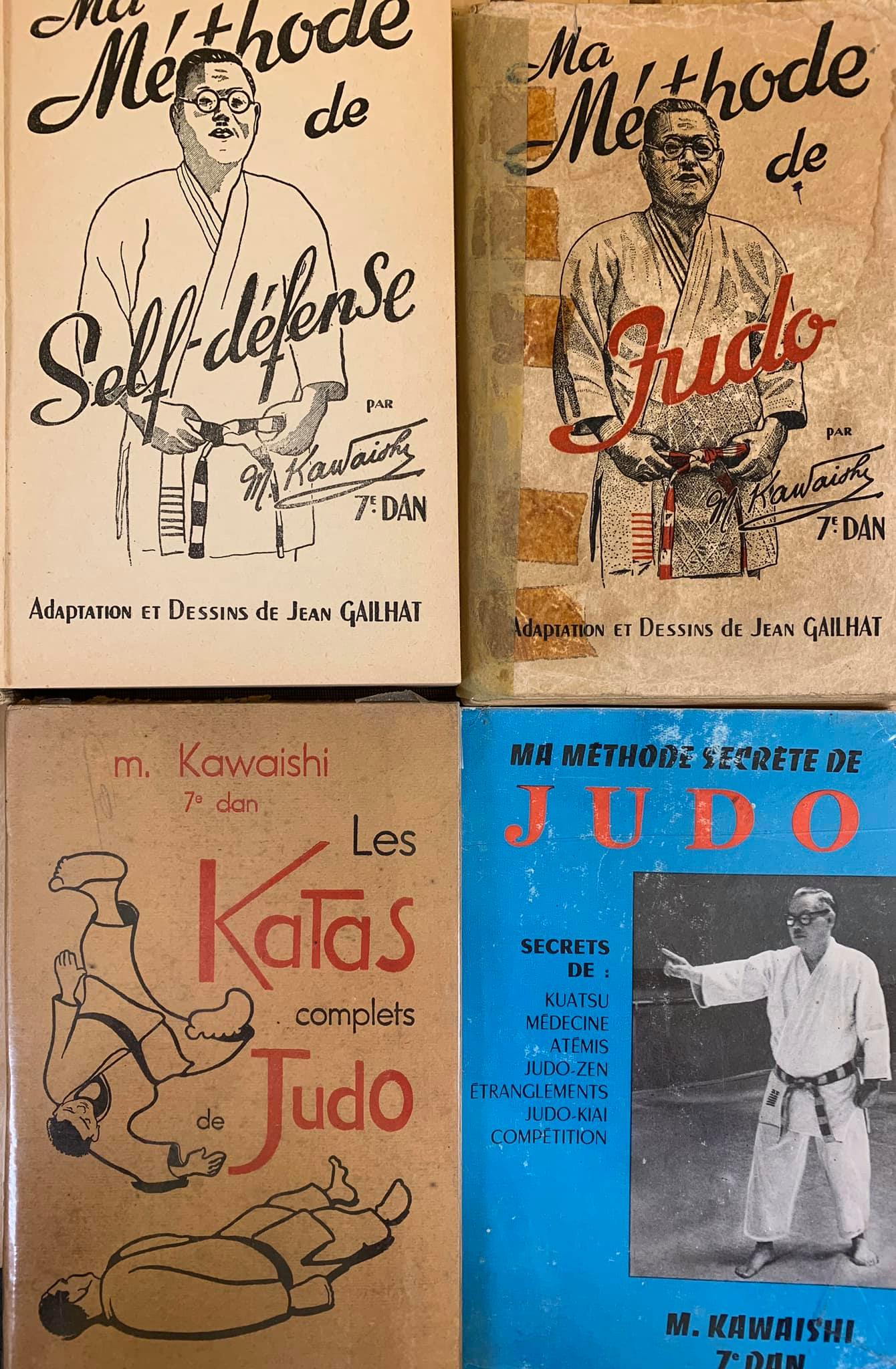 Livre Collector : Les Katas Complets De Judo Par M. Kawaishi (7e Dan) - Édition Ancienne