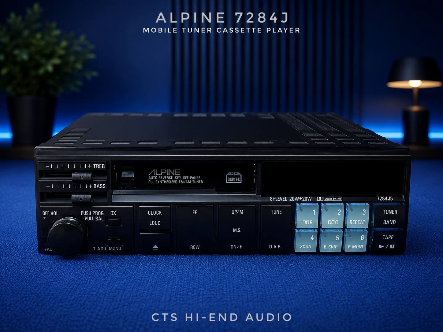 ALPINE 7284J — The Soul of the Analog Era There was a time when