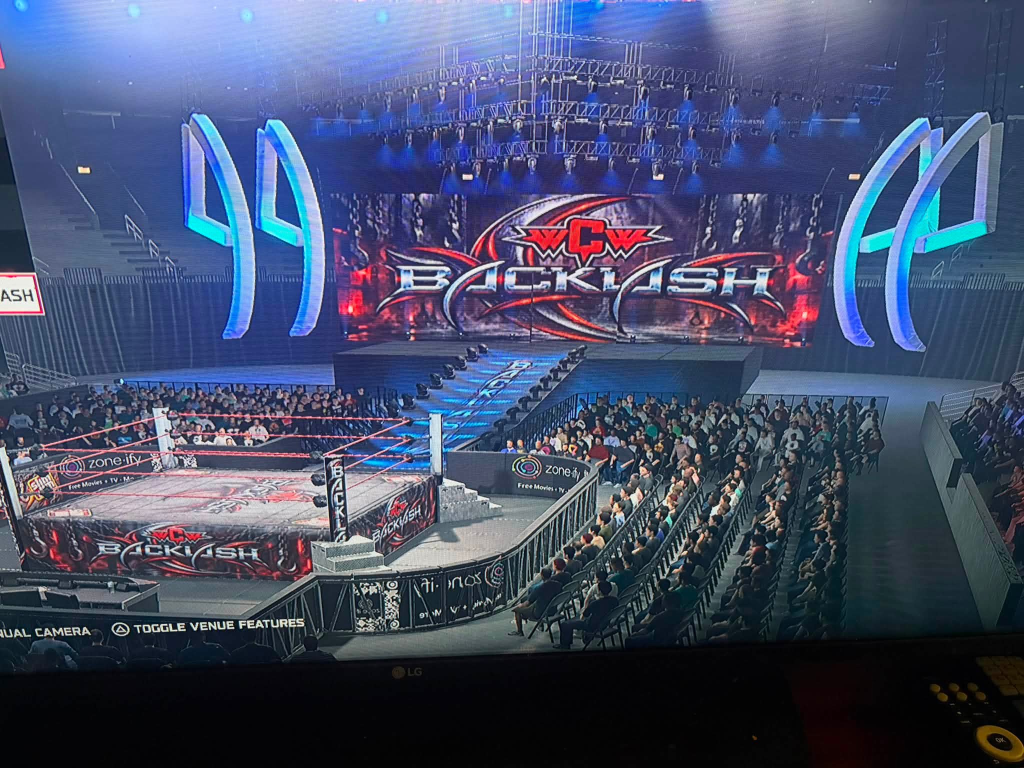 New Sin logo and a little change to the backlash logo