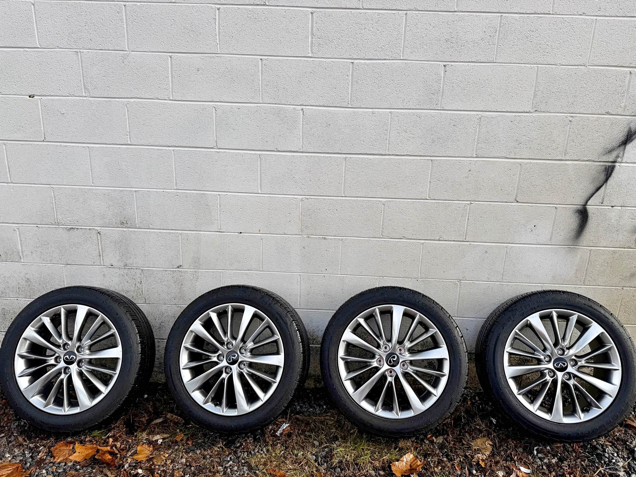 INFINITY Q50 OEM WHEELS/TIRES 5x114.3 - Car Wheels, Tires & Parts ...