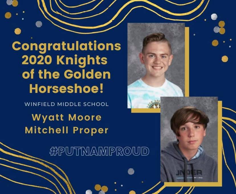 A very special congratulations to... - Winfield Middle School | Facebook