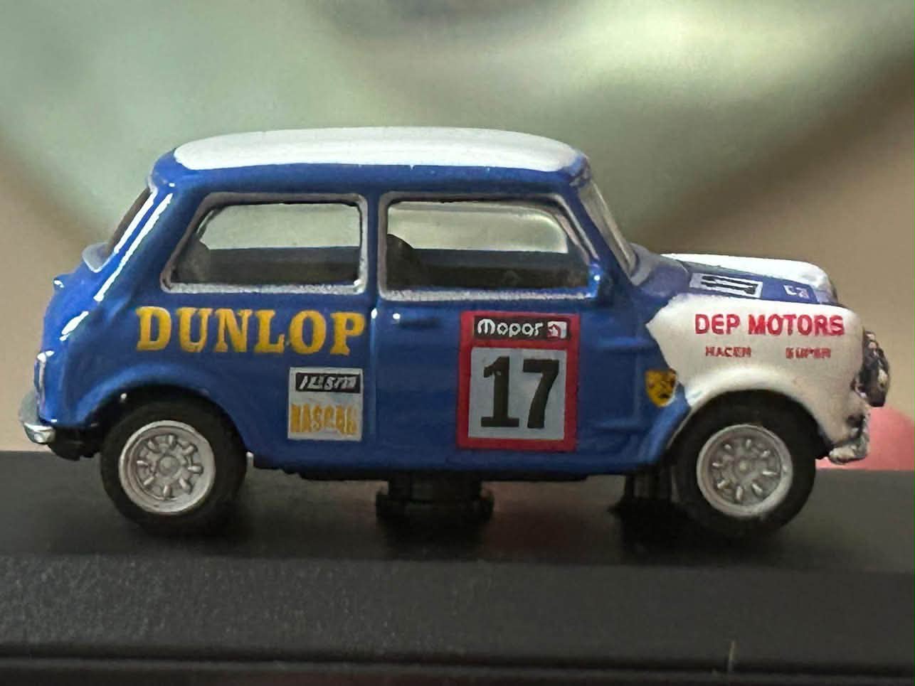 Mini Cooper Mato Grosso rally.Polistil.1/25
