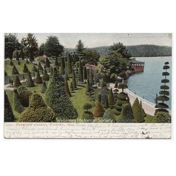 Wellesley Historical Society - From the Postcard Collection: “Hunnewell ...