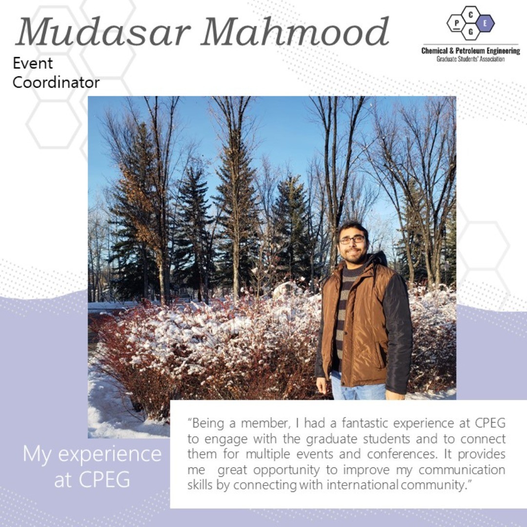 Cpeg Ucalgary - “Meet Mudasar Mahmood, CPEG Event... | Facebook