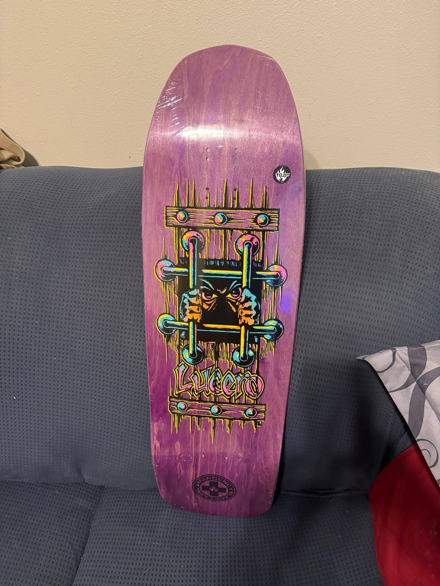 vintage John Lucero スケートボード Vintage John Lucero skateboard reissue for display