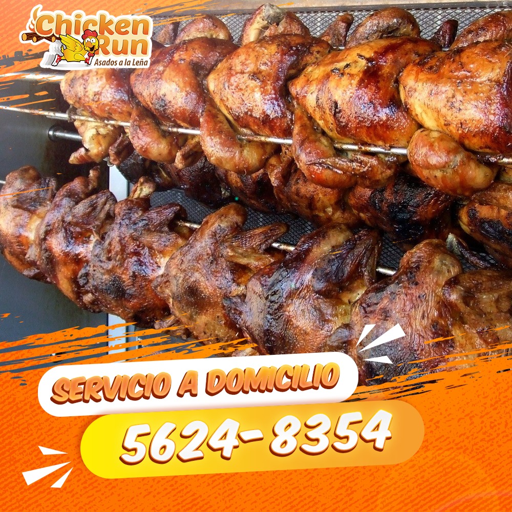 Chicken Run - ¡El pollo a la leña más sabroso! 😋😁...
