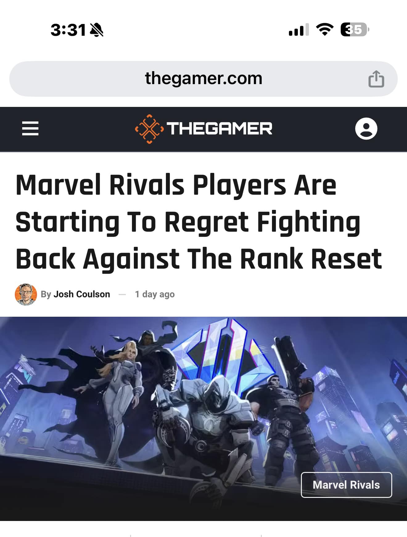 MARVEL RIVALS | Are players complaining | Facebook