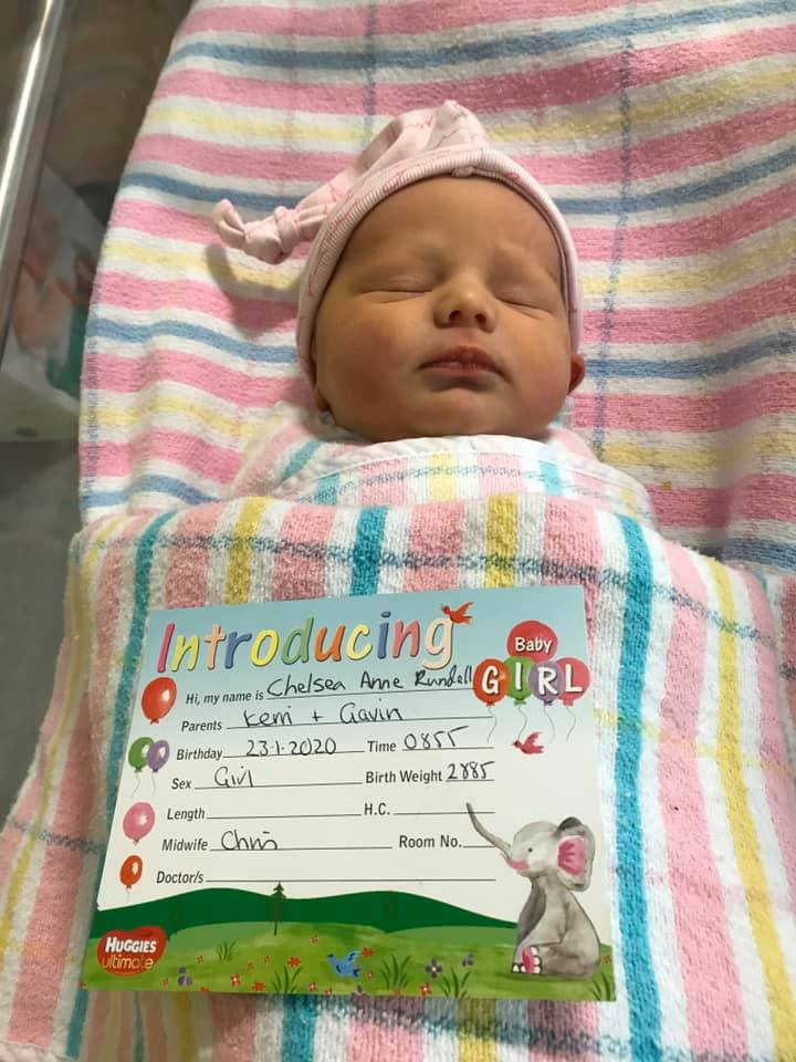 Deakin - Congratulations Kerri, Gavin and Leah. Welcome to the world ...