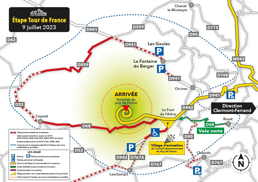 🚴‍♀️⚠️ Info circulation / Le... - Gendarmerie du Puy-de-Dôme | Facebook