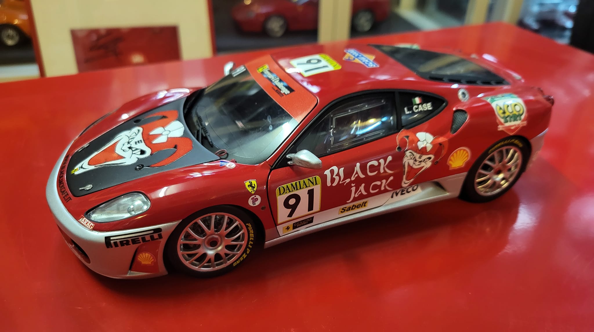 Ferrari 430 Challenge 1:18 - Hot Wheels - Comme Neuve