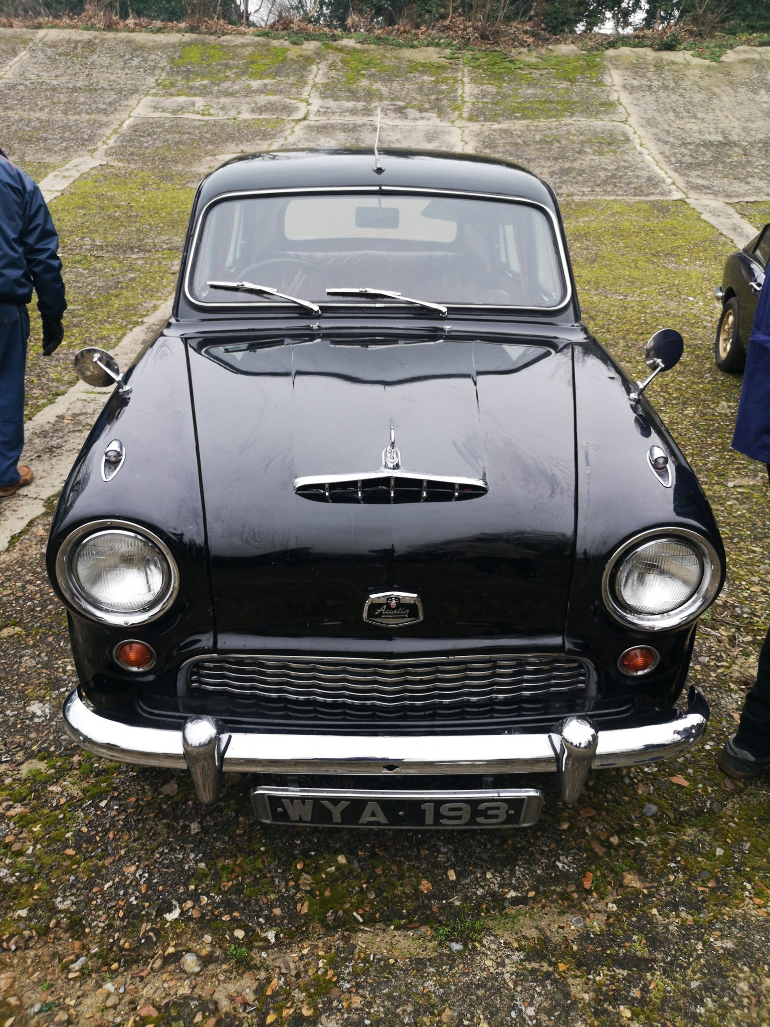 There's few of these left, its an Austin A50 Cambridge. They sold