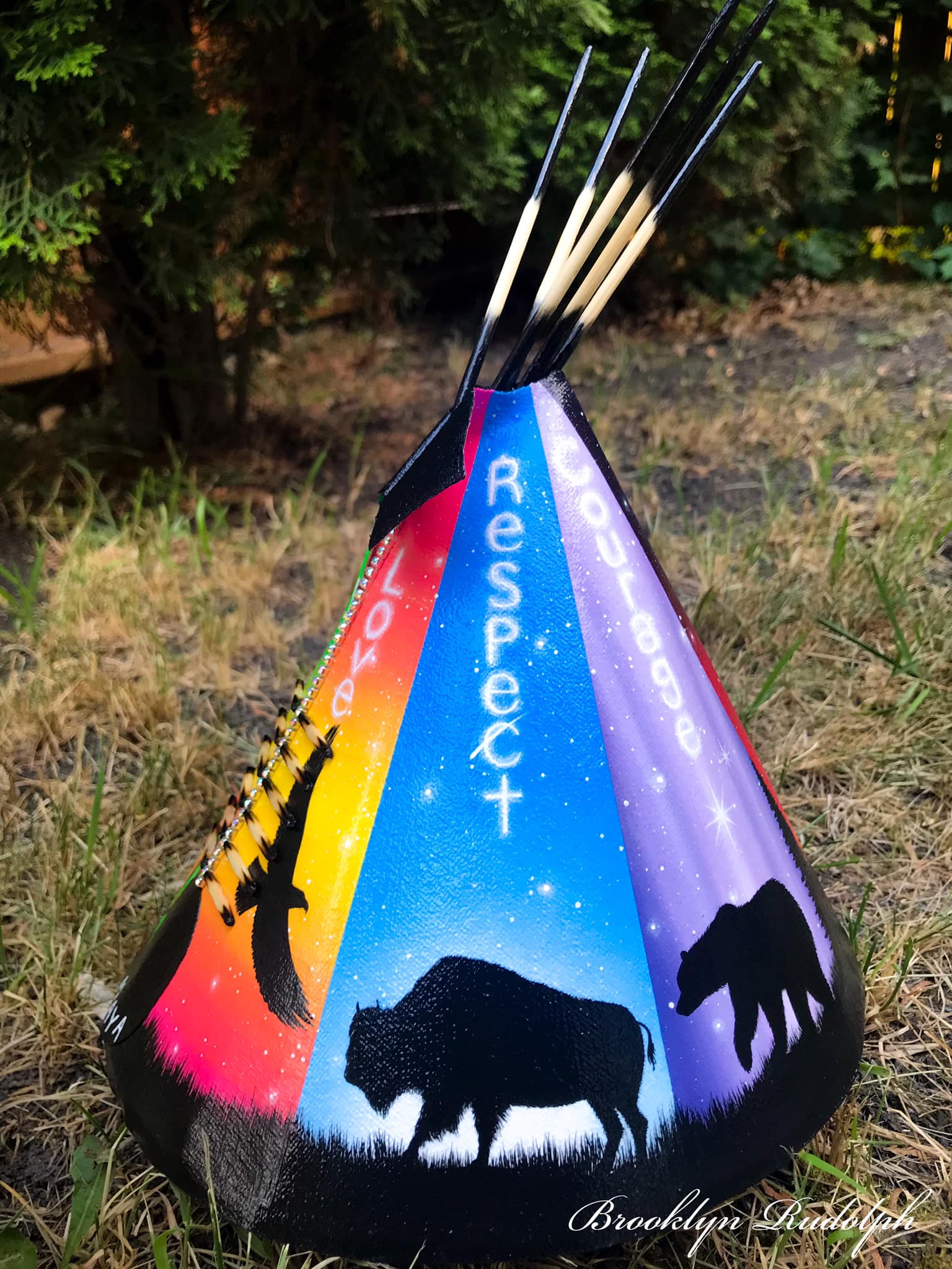 “The Seven Teachings” Tipi ️ I love... - Brooklyn Rudolph Art | Facebook