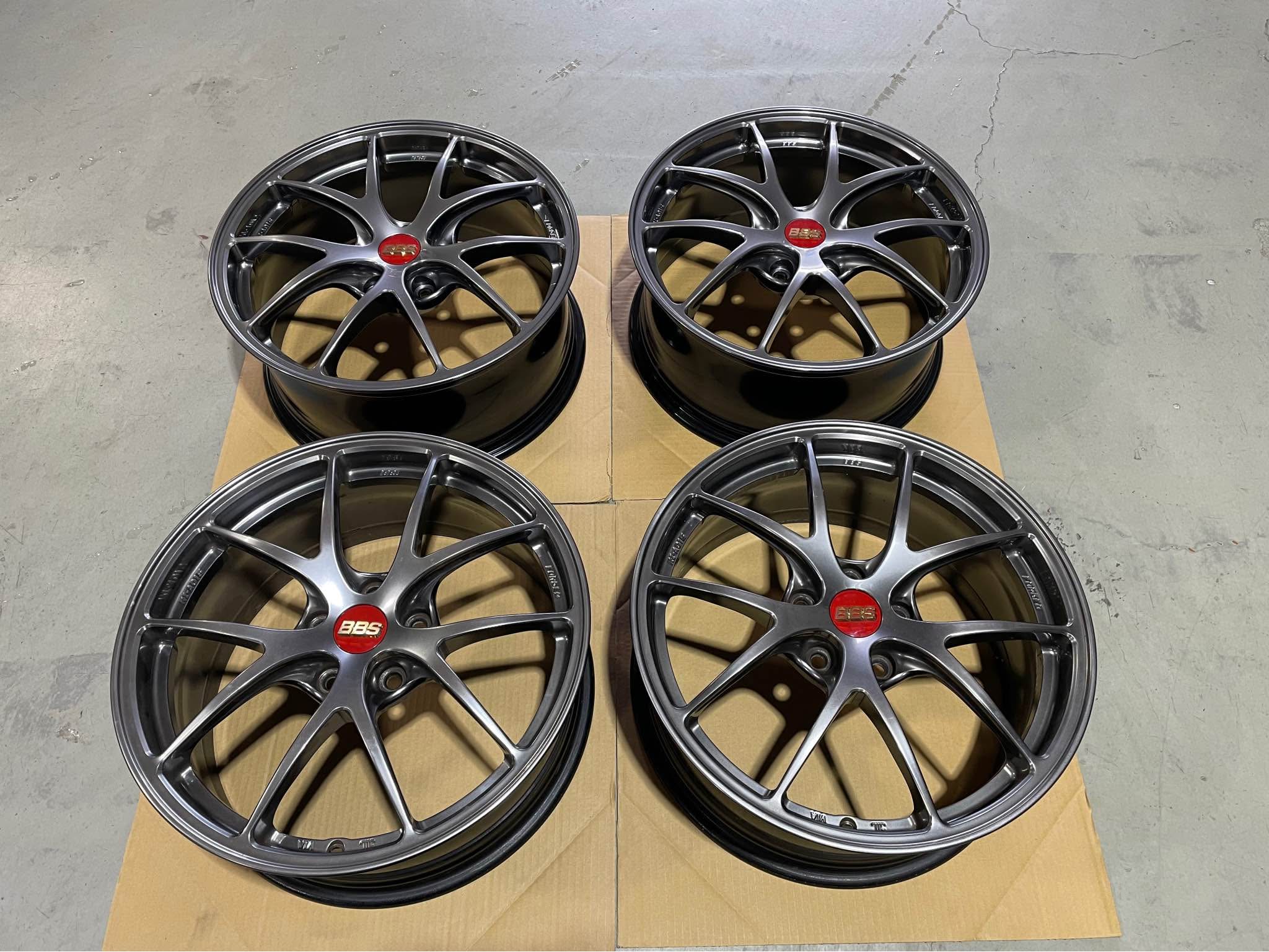 售 BBS RI-A RIA015 DB色 18x8j et45 5/112 無傷無變型 售$66000