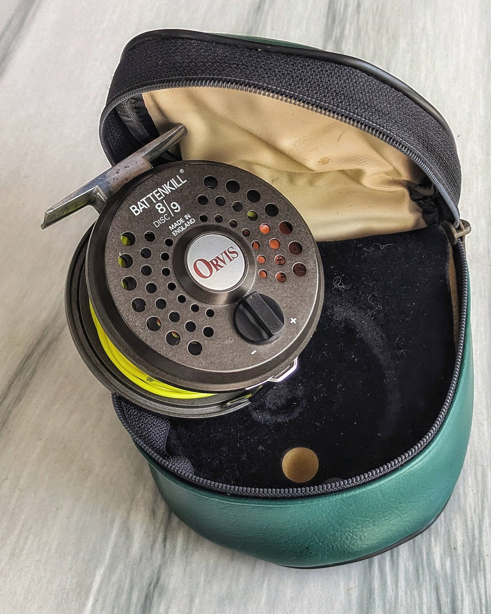 Wind em up Wednesdays Orvis Battenkill 8/9 disc Made in England