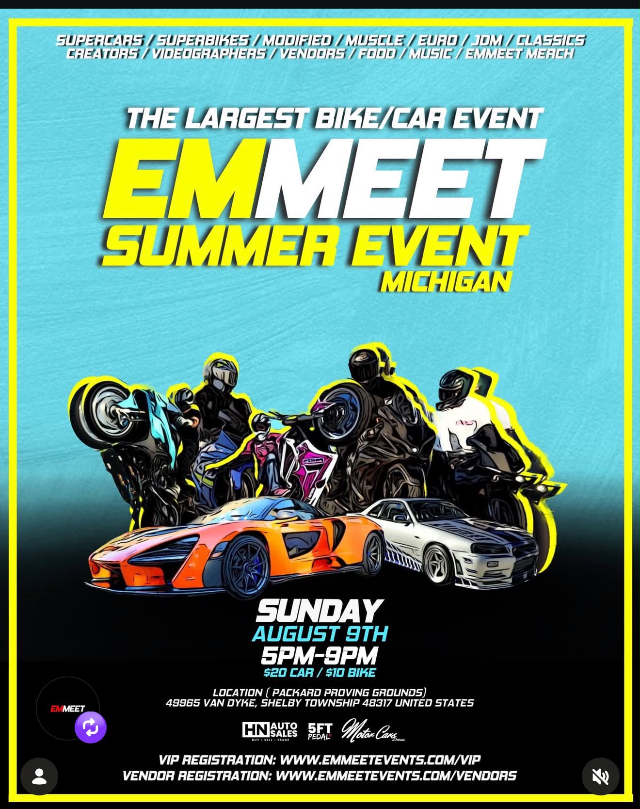 Just set up at the 520 Moto Show. Doors open at 10 a.m. Swing on