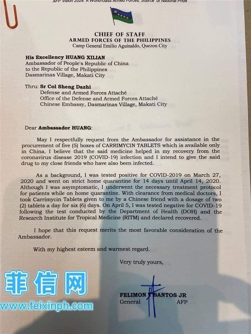 Update on the circulating letter... - Philippine Defense Post