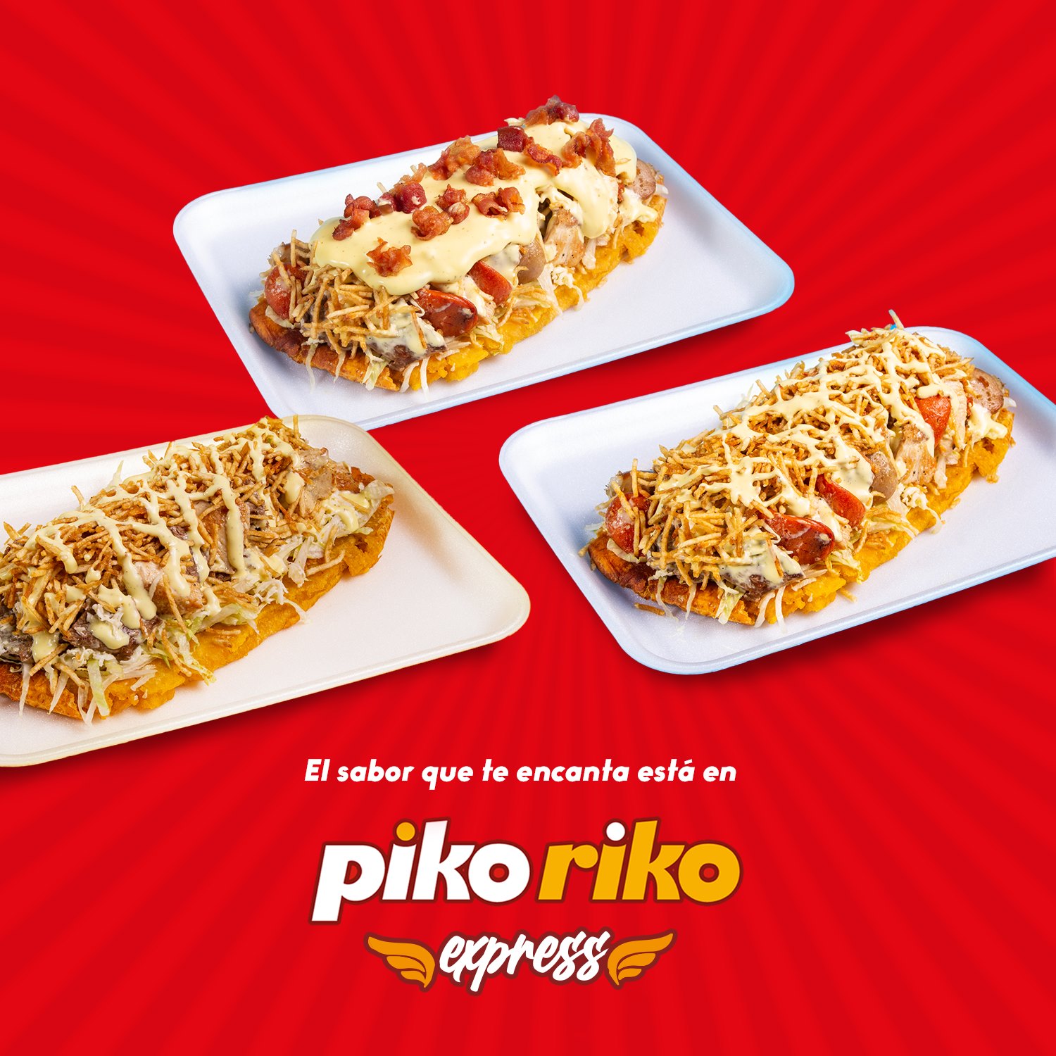 Piko Riko - Un sin fin de sabores como Salchipapas,...