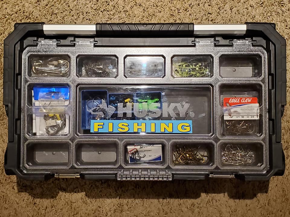 husky tackle boxes Sidekick Storage Box and equipment that you need at your fingertips Husky Black Large 37 in.