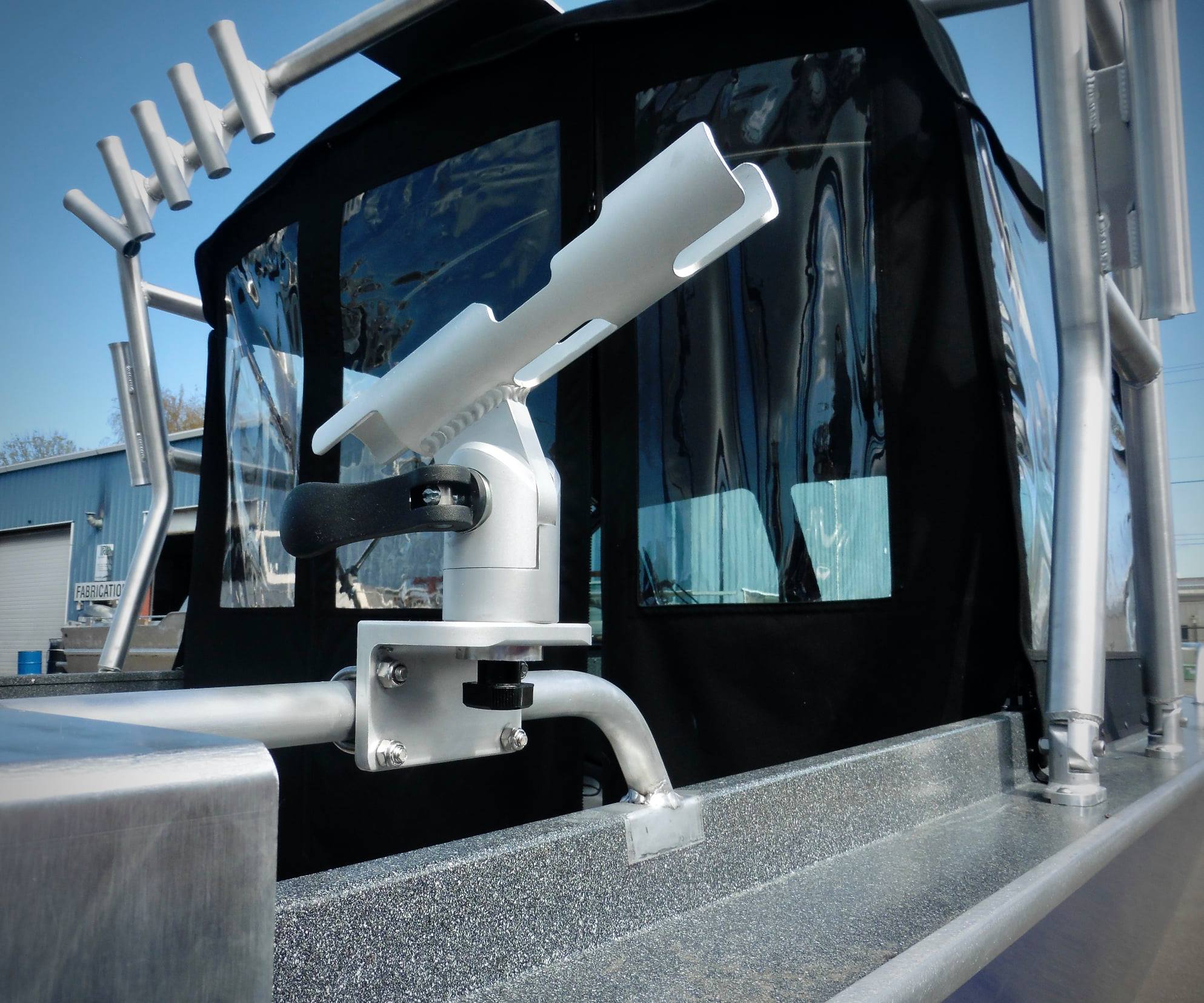 The new gunnel and rail-mount rod... - Rudnick Manufacturing