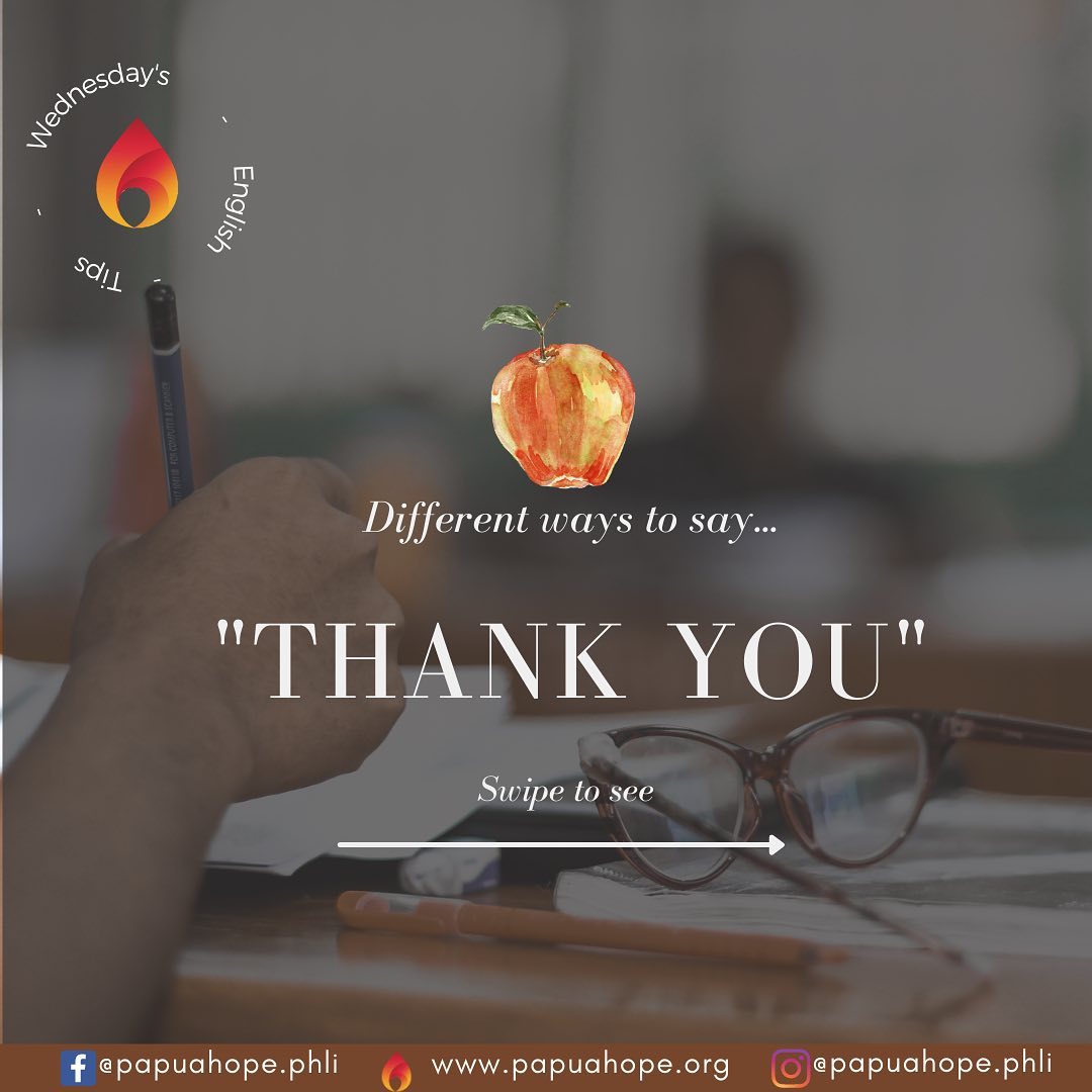 Here are a few different... - Papua Hope Language Institute