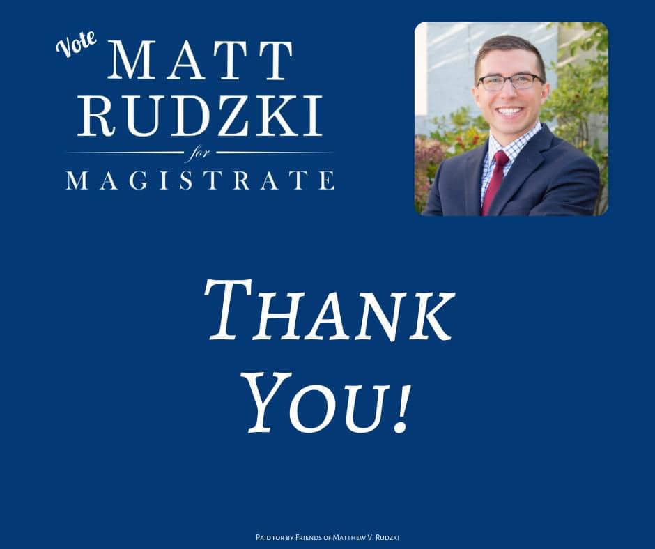 Judge - Dear Friends: I am incredibly humbled and honored to have been ...
