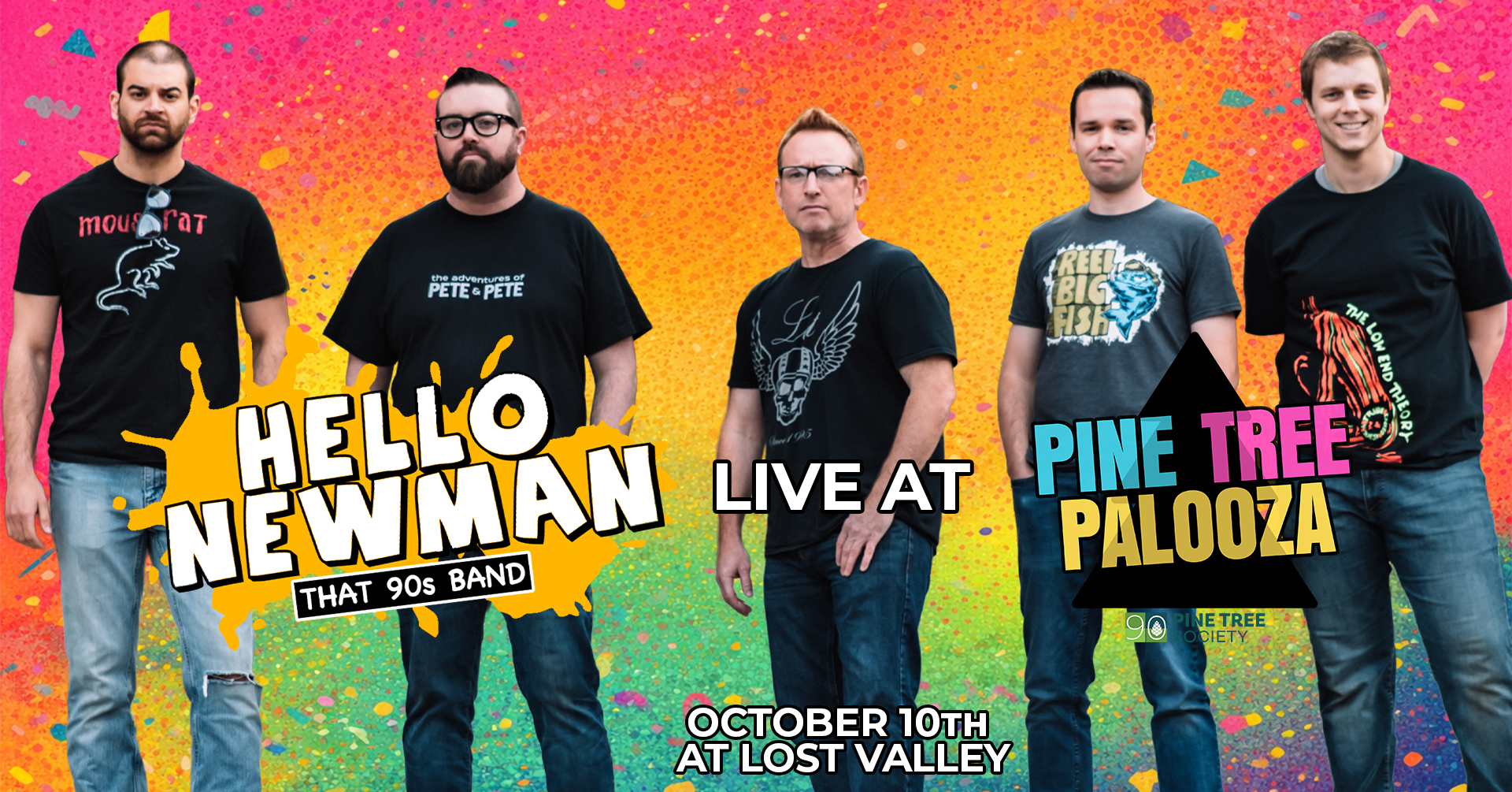 Hello Newman live at Pine Tree Palooza