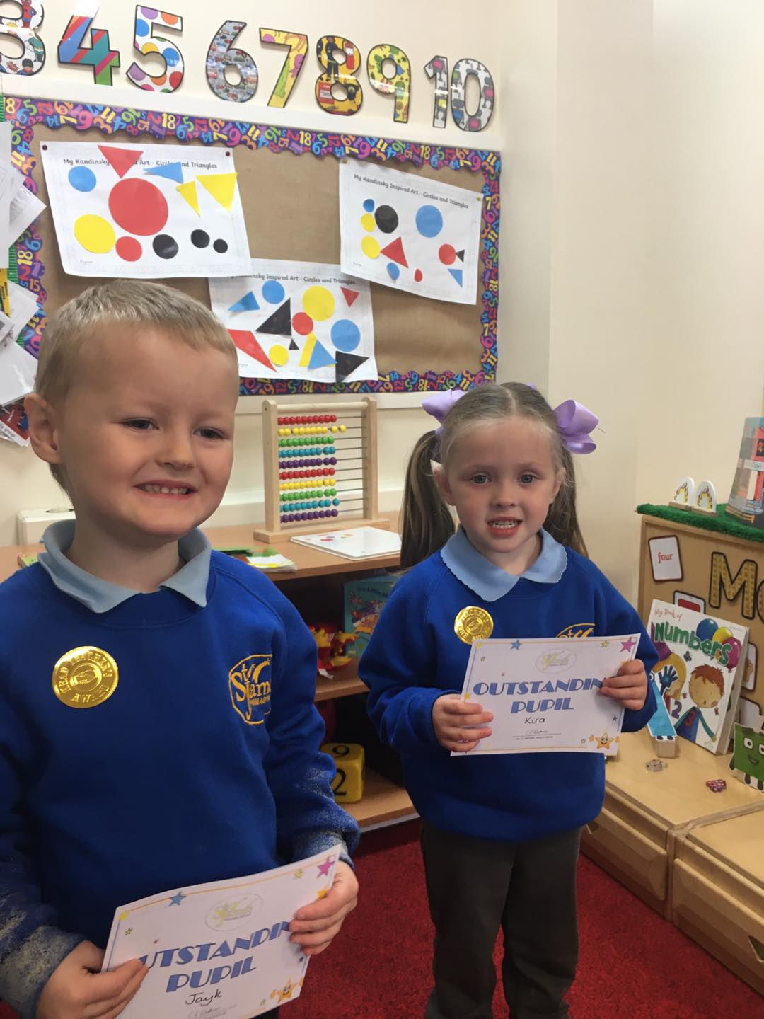 Well done to our Nursery stars ... - St James Primary School