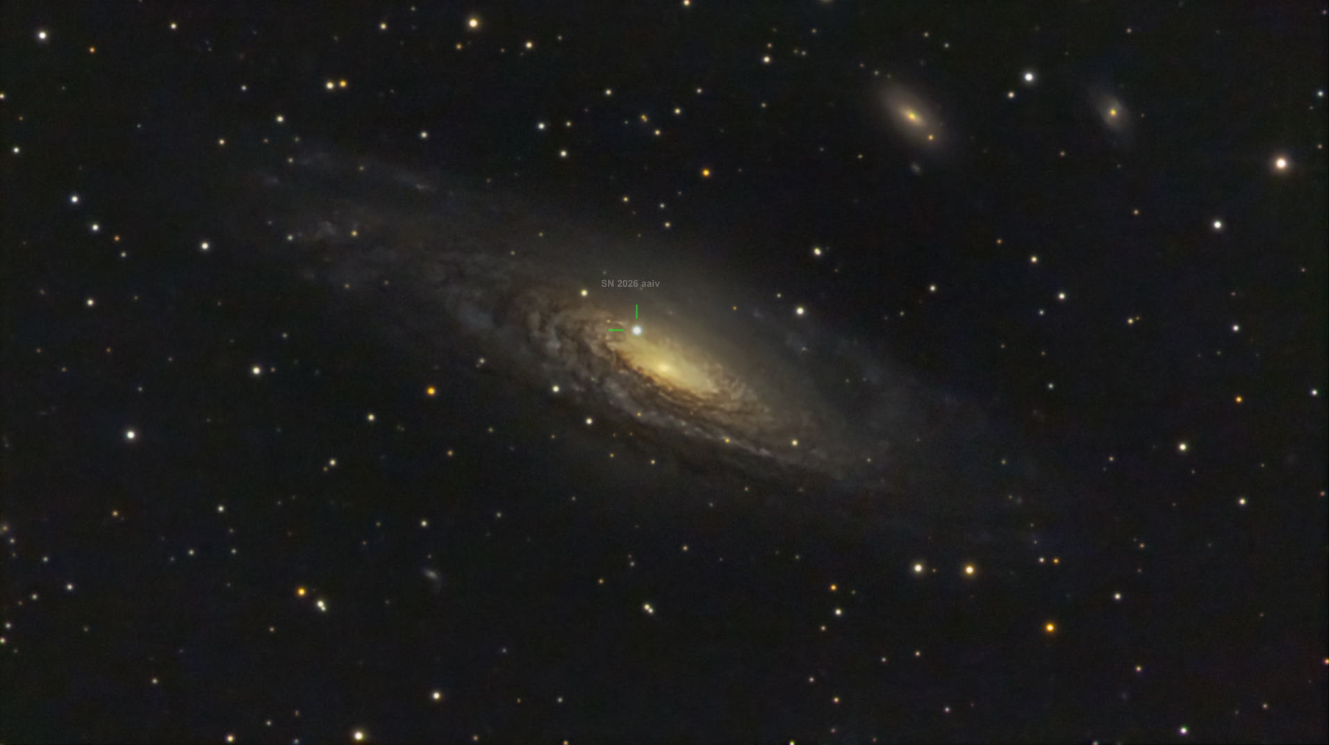 Supernova in NGC 7331 galaxy captured in stunning image