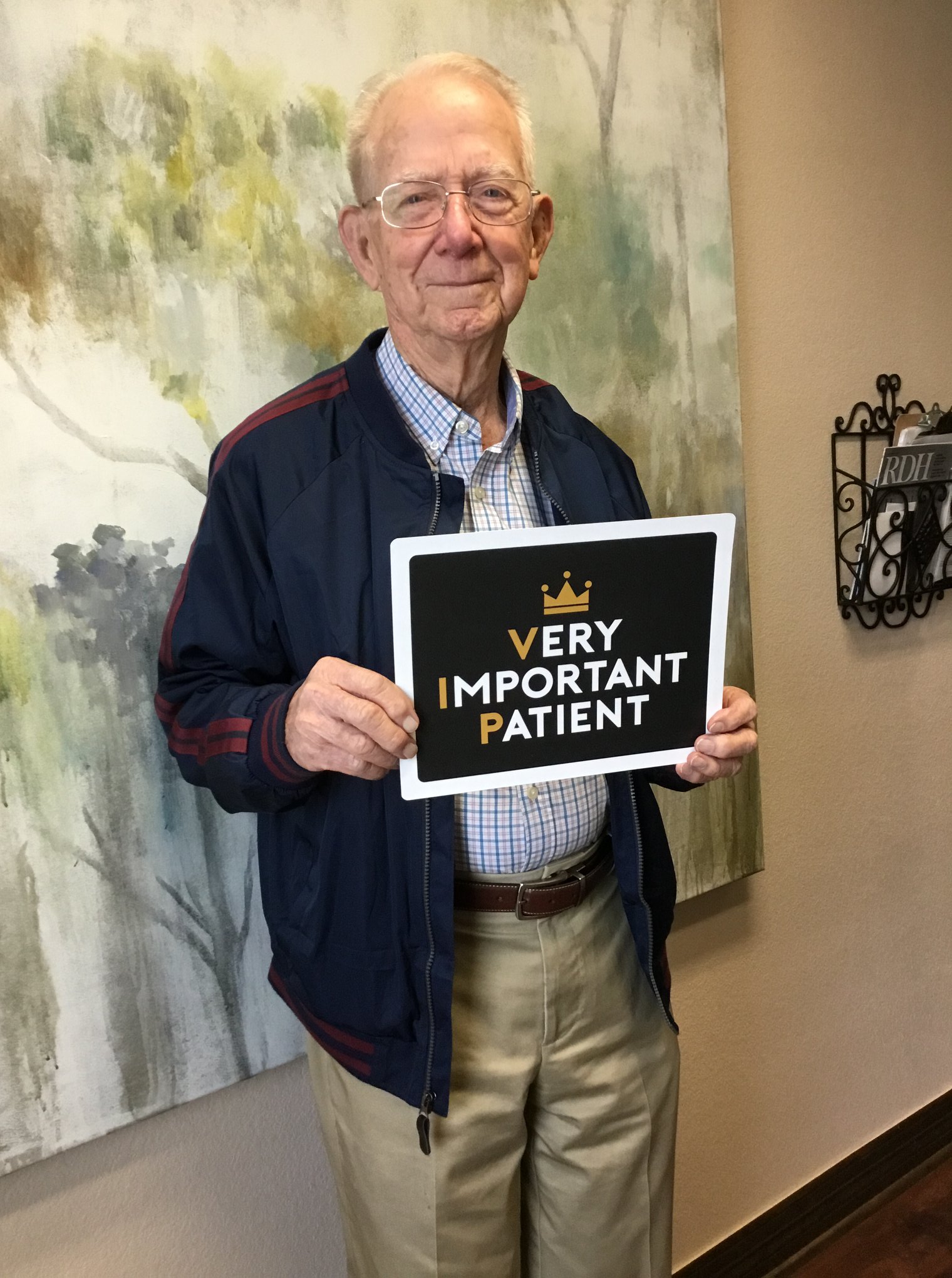 Our sweet patient Olen turned 100 years... - Sky Creek Dental
