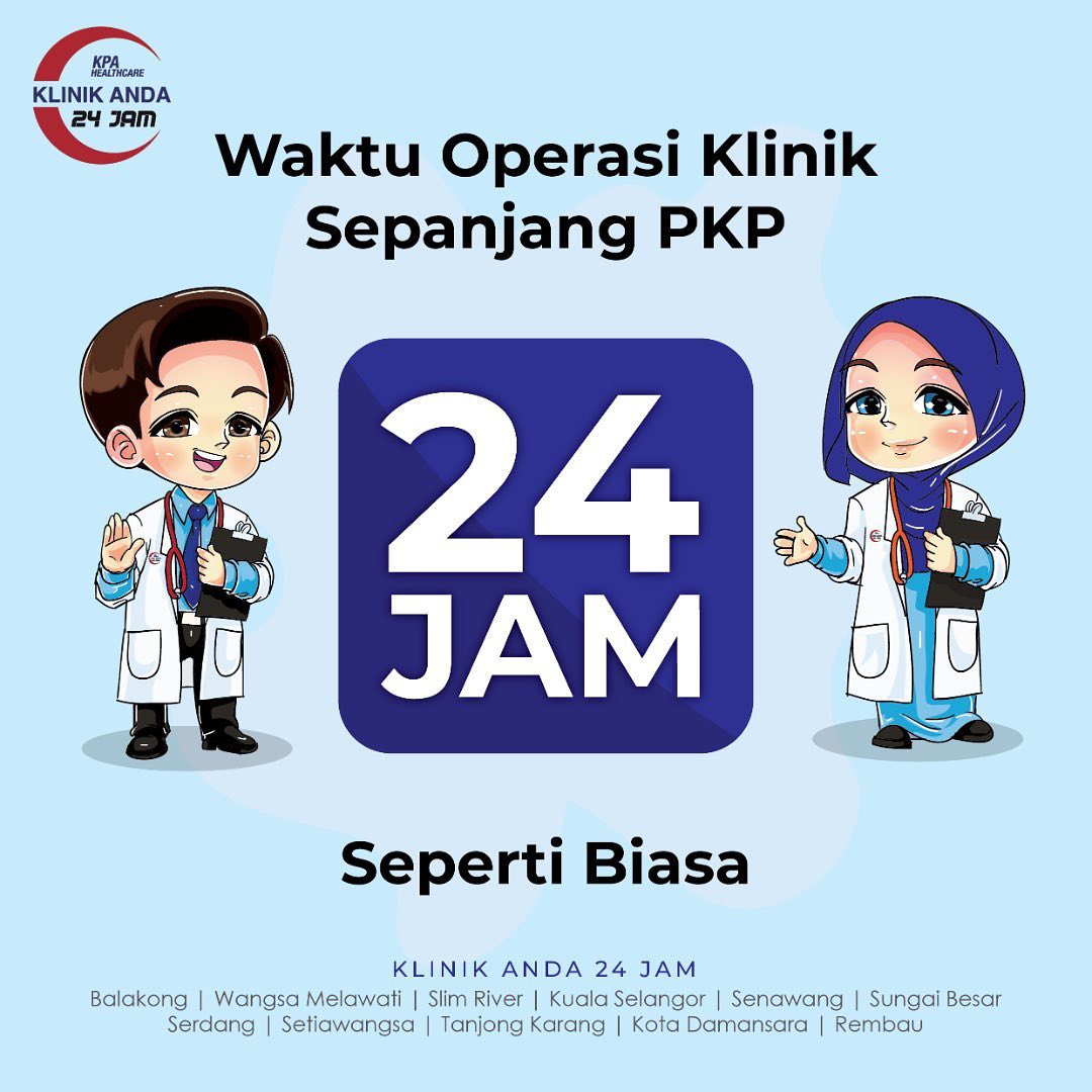 Kami beroperasi... - Klinik ANDA Wangsa Melawati 24JAM