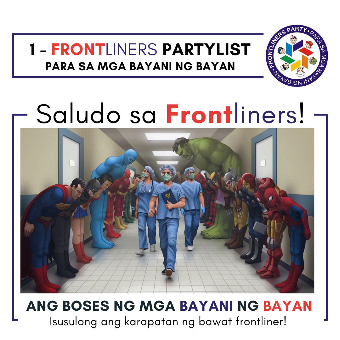 FRONTLINERS Matunog na salitang... - Frontliners Party