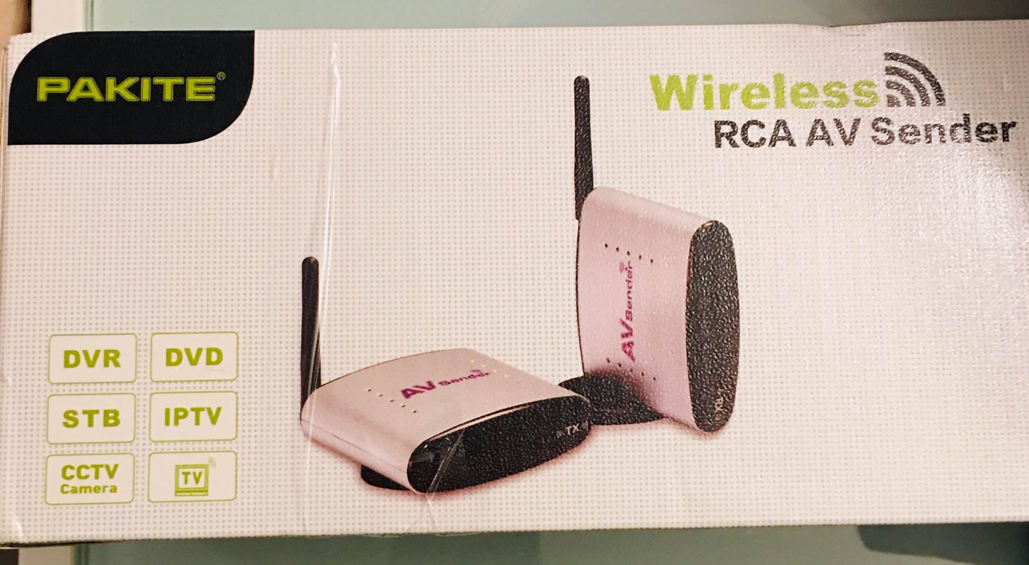 Pakite Wireless RCA AV Sender - Electronics & Computers - Warfield 