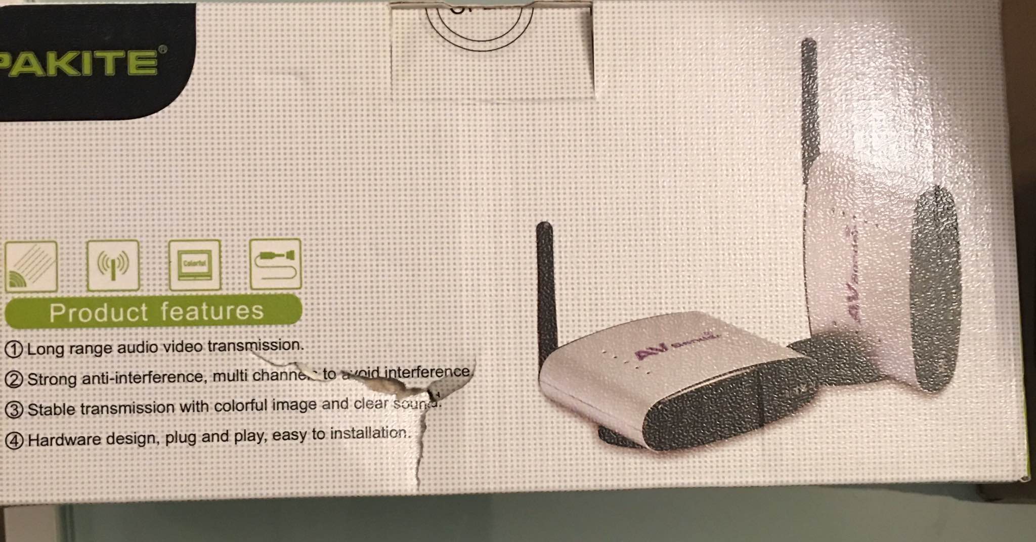 Pakite Wireless RCA AV Sender - Electronics & Computers - Warfield 