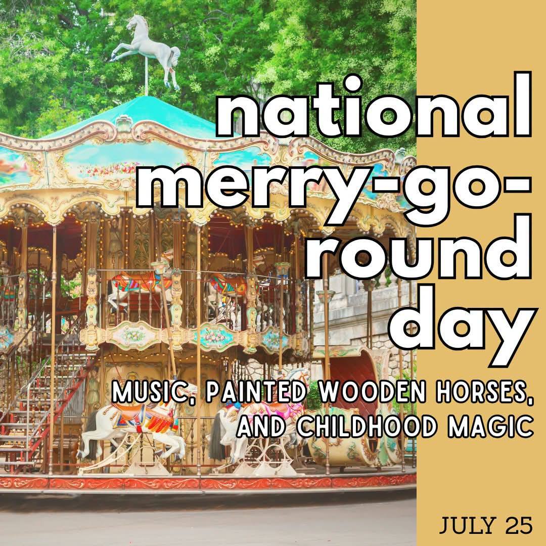 merry go round 1stデモテープ What is National Merry-Go-Round Day?