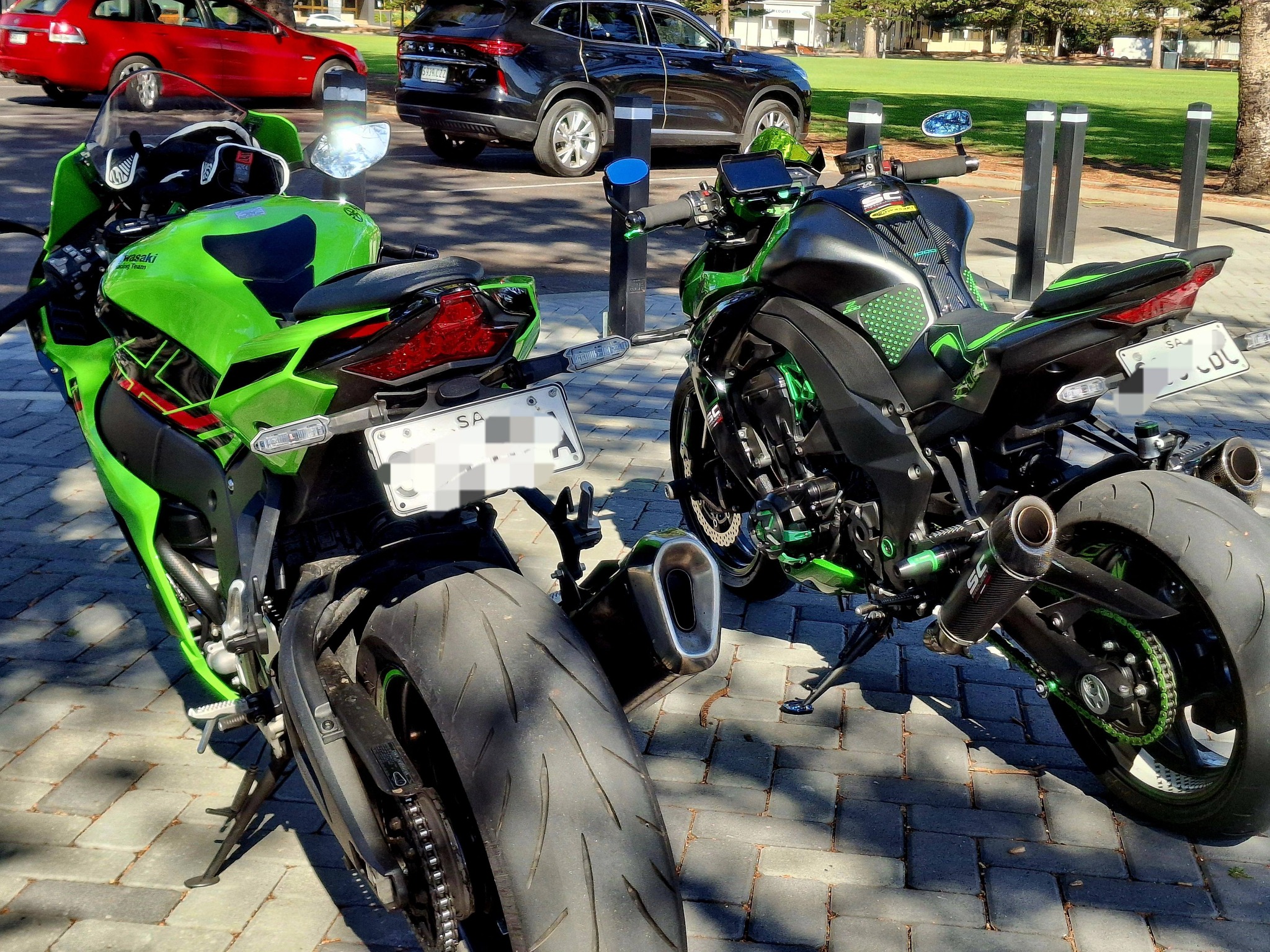 Kawasaki enthusiasts meet up