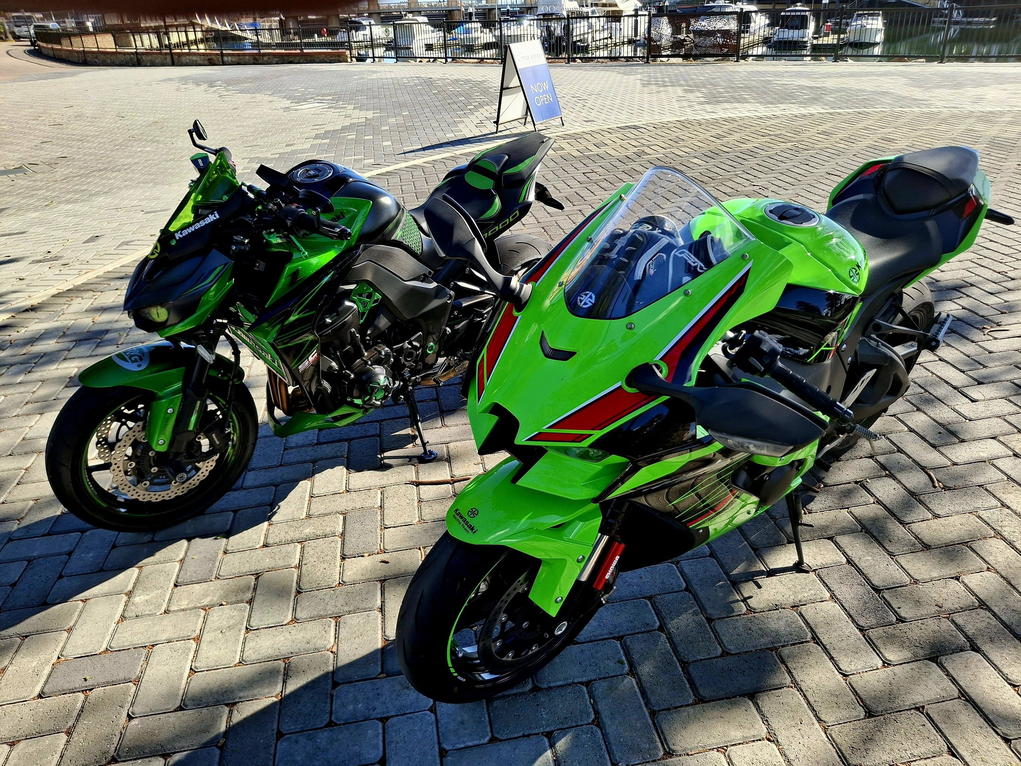 Kawasaki enthusiasts meet up
