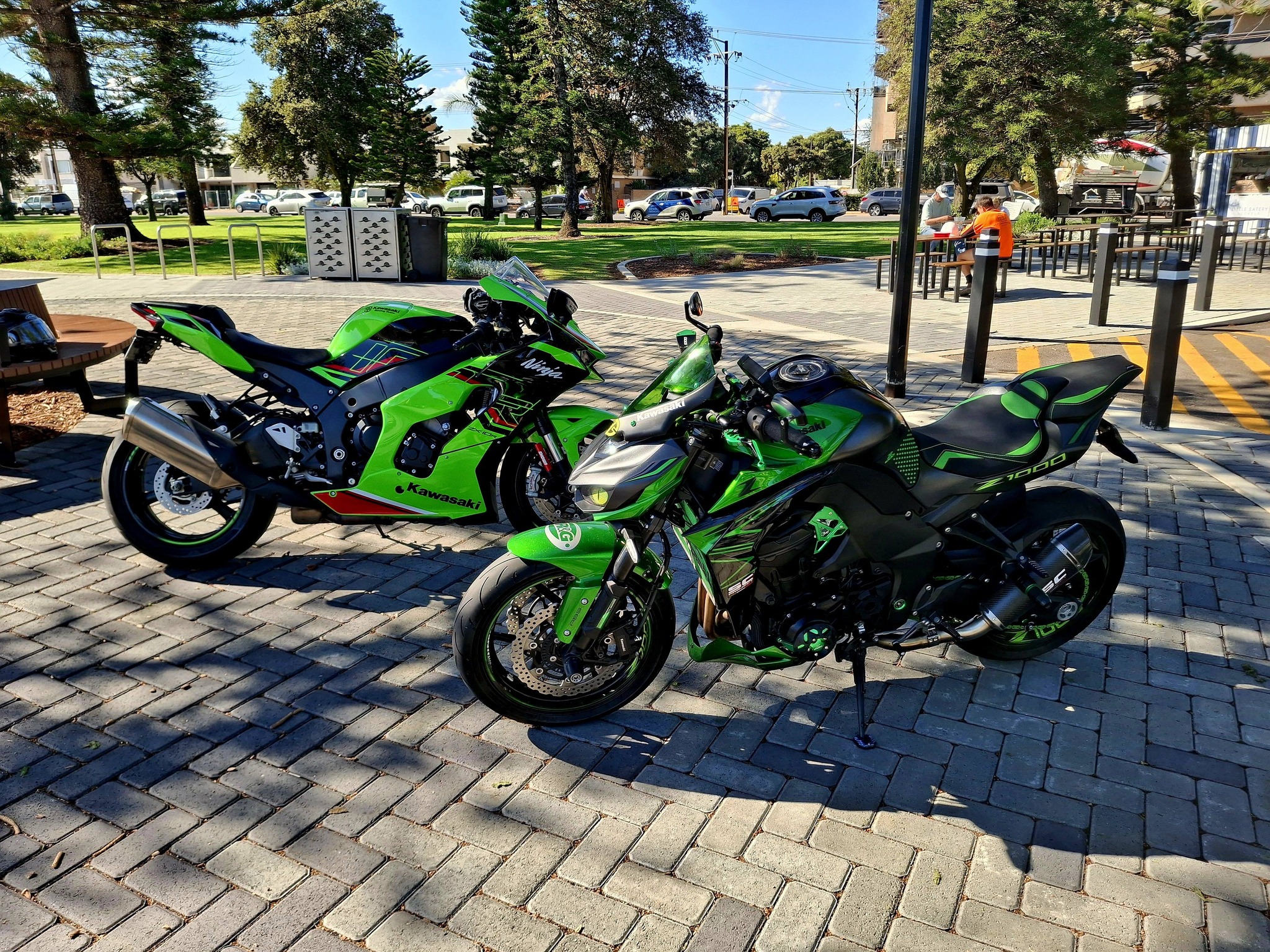 Kawasaki enthusiasts meet up