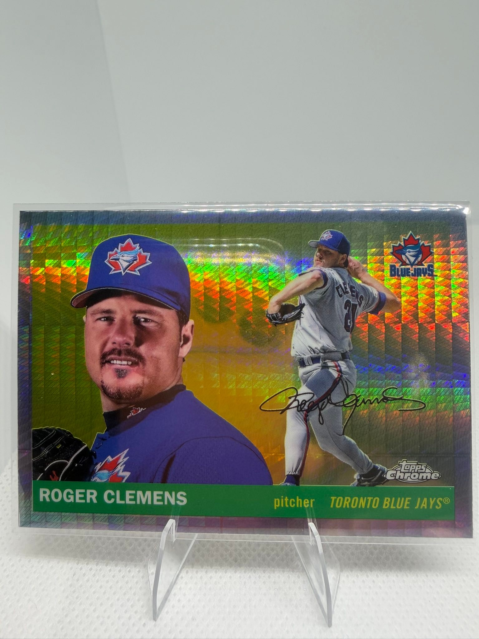 Roger Clemens 2025 Topps Chrome Platinum Anniversary card for sale