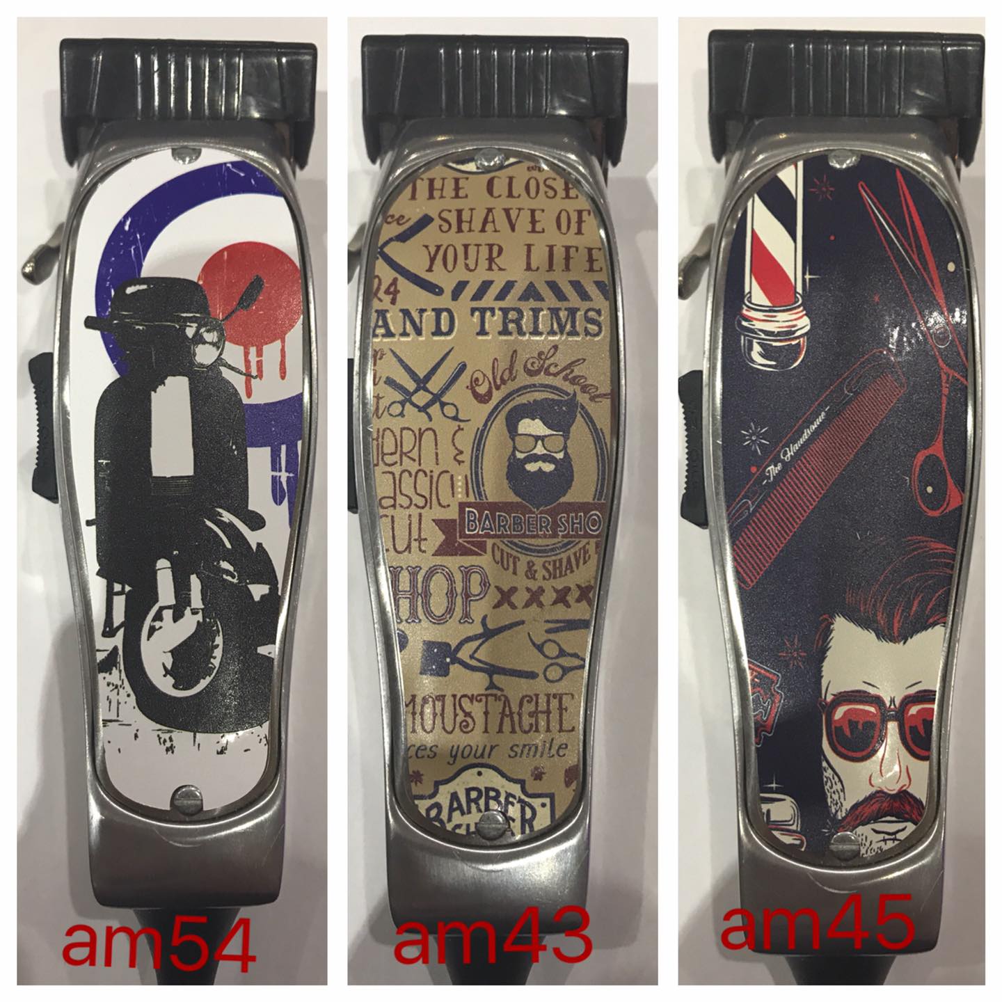 Hair Clipper Stickers International