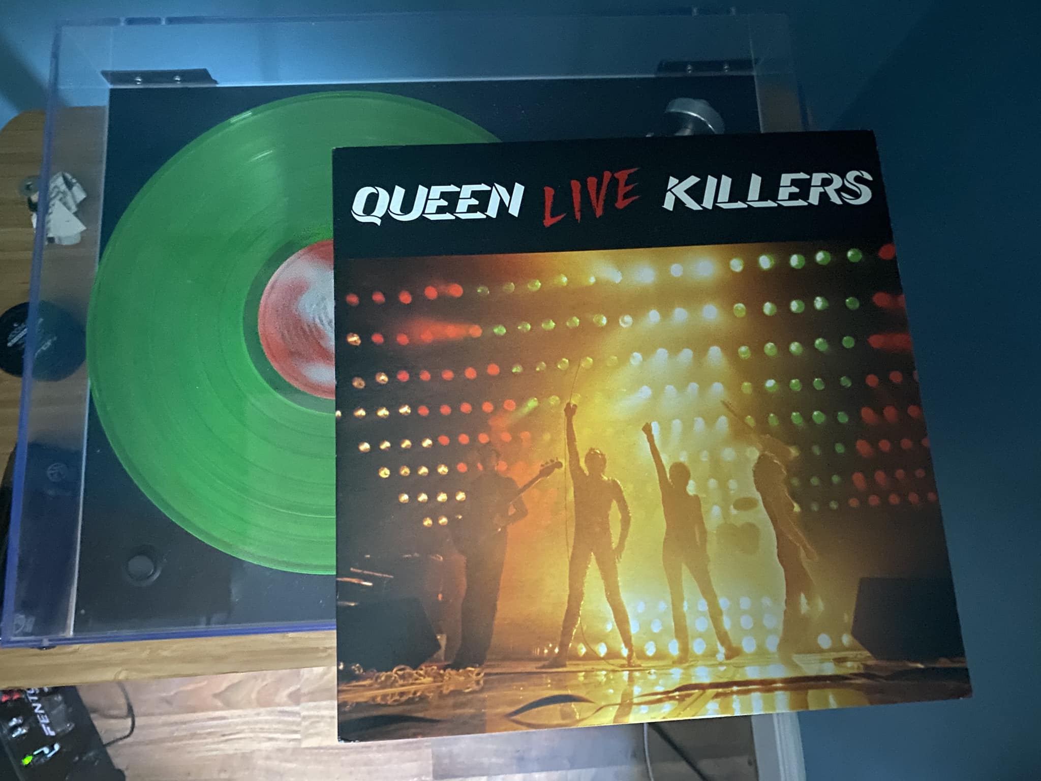 Excellent 1979 Japanese copy of Queen Live Killers, double album