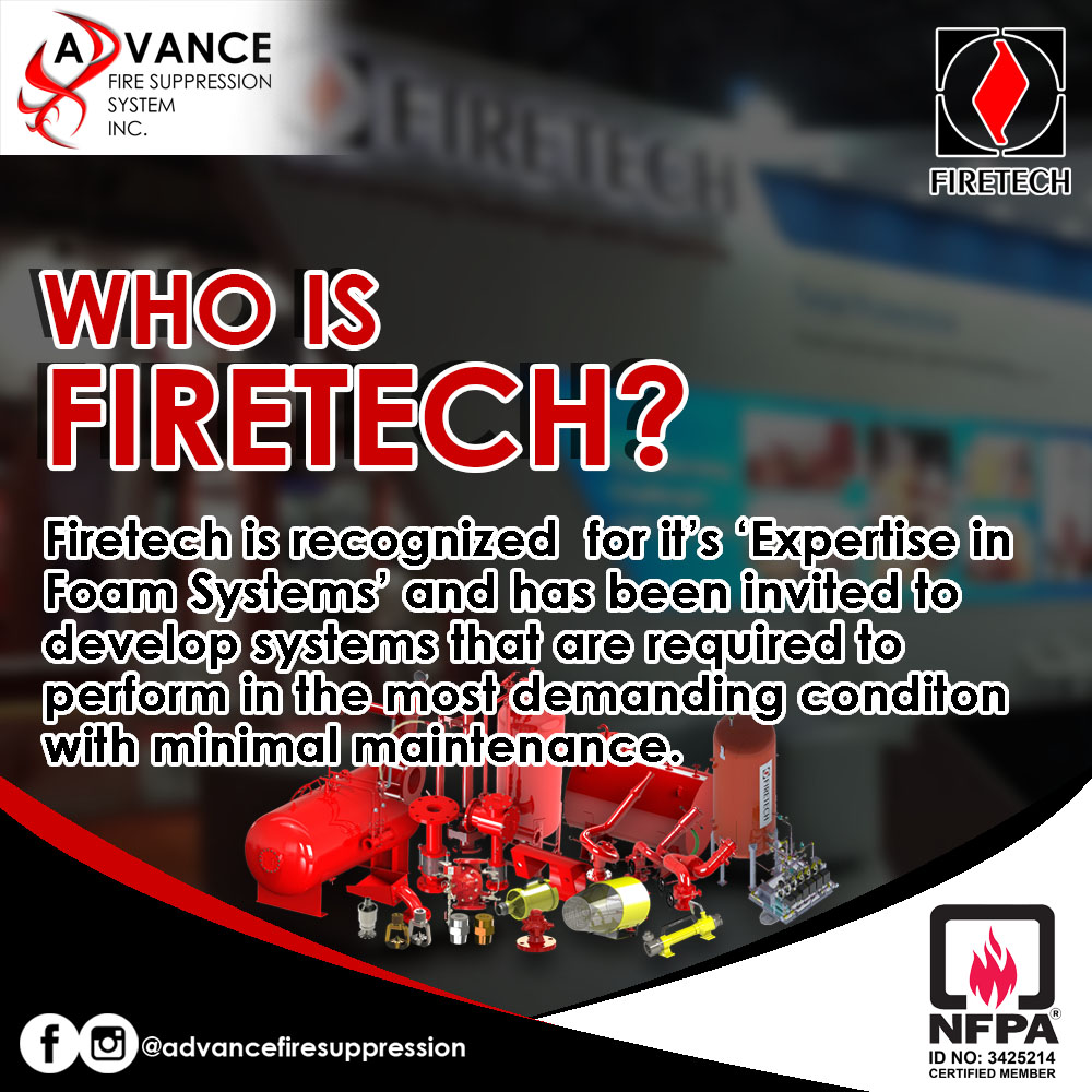 Who is Firetech?... - Advance Fire Suppression System Inc.