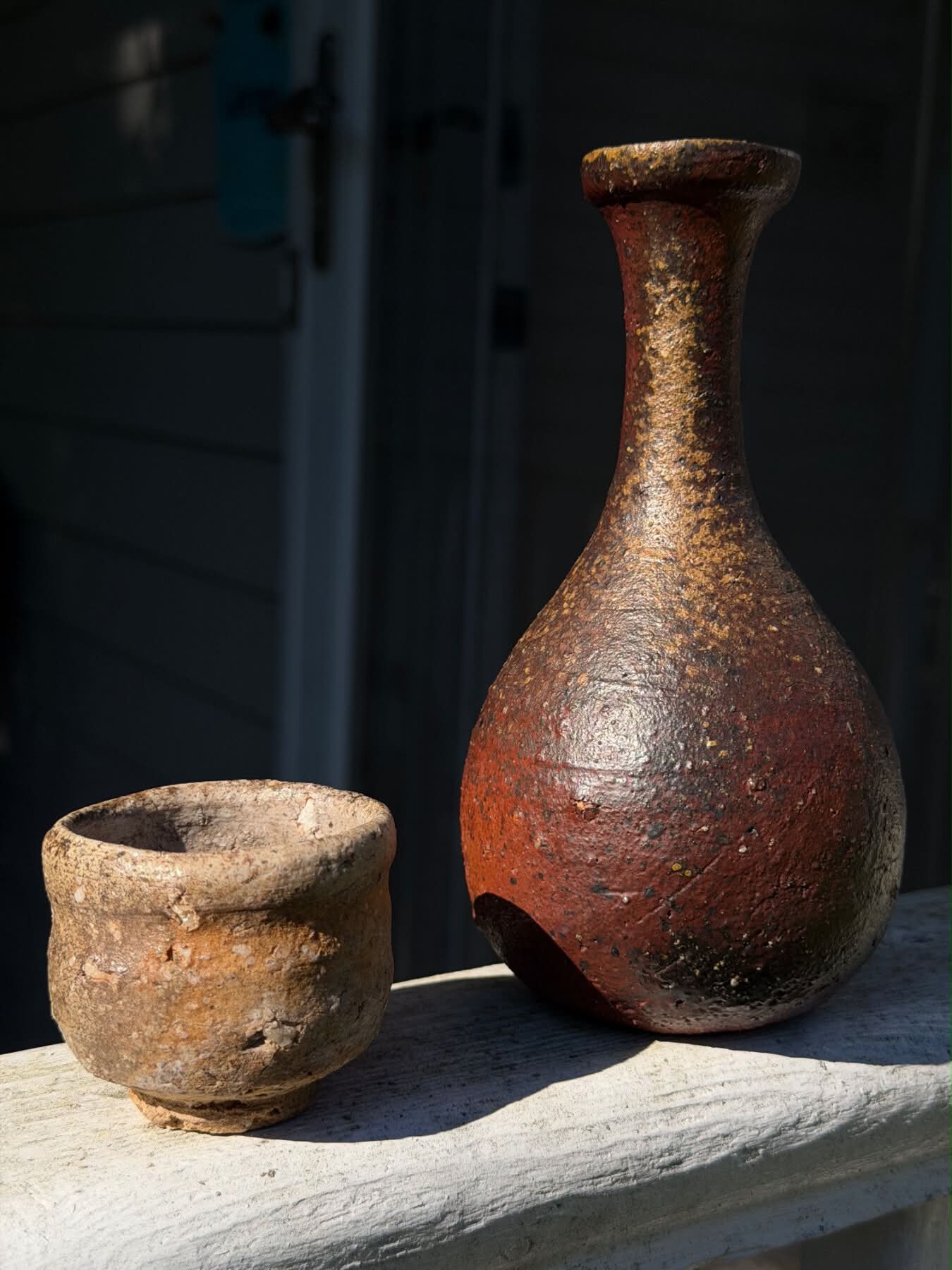 織部扇面鉢 高内秀剛作品