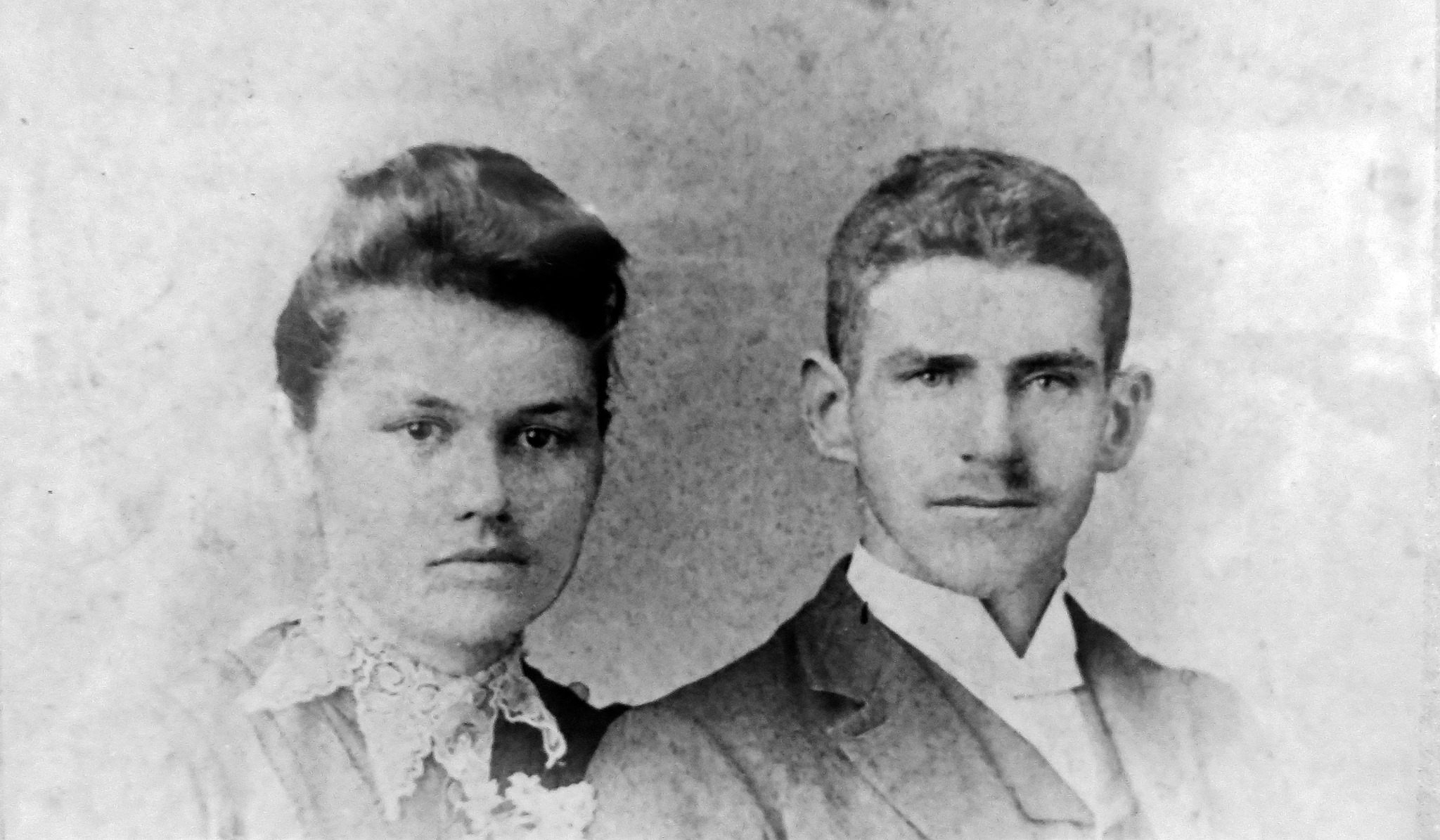 Grand - Albert Cohee Leighton (1866-1937) and his wife Cora Virginia ...